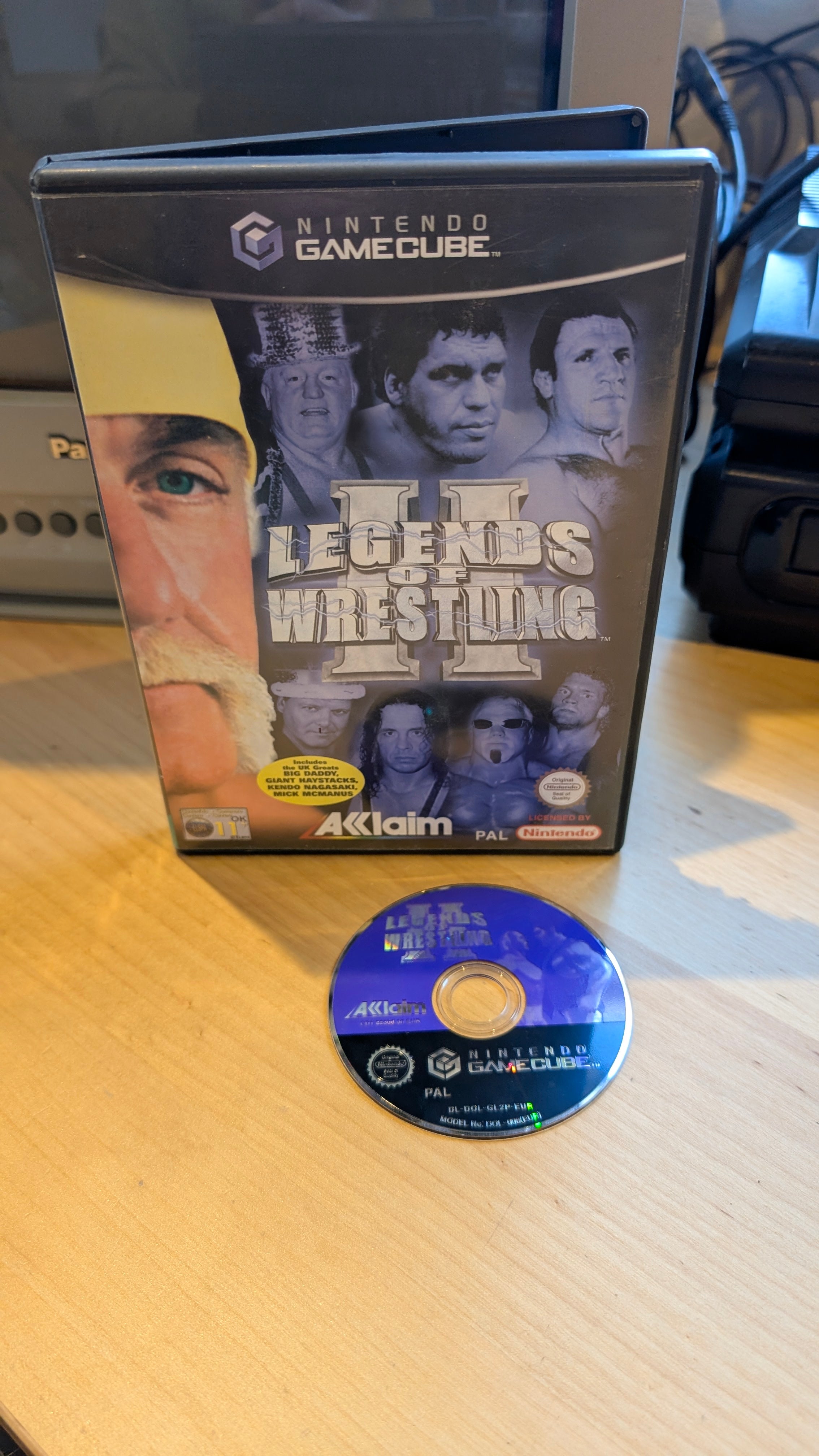 Legends of Wrestling II Nintendo Gamecube - Boxed No Manual - Tested & Working
