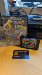 Spiderman / X-Men Sega Mega Drive - Boxed No Manual - VGC - Tested & Working