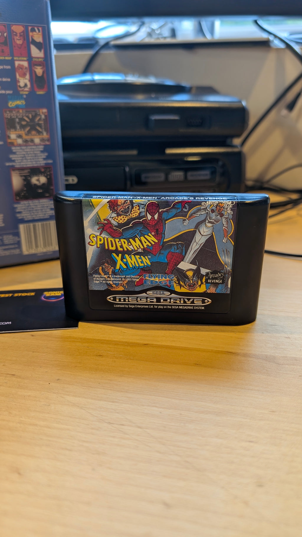 Spiderman / X-Men Sega Mega Drive - Boxed No Manual - VGC - Tested & Working