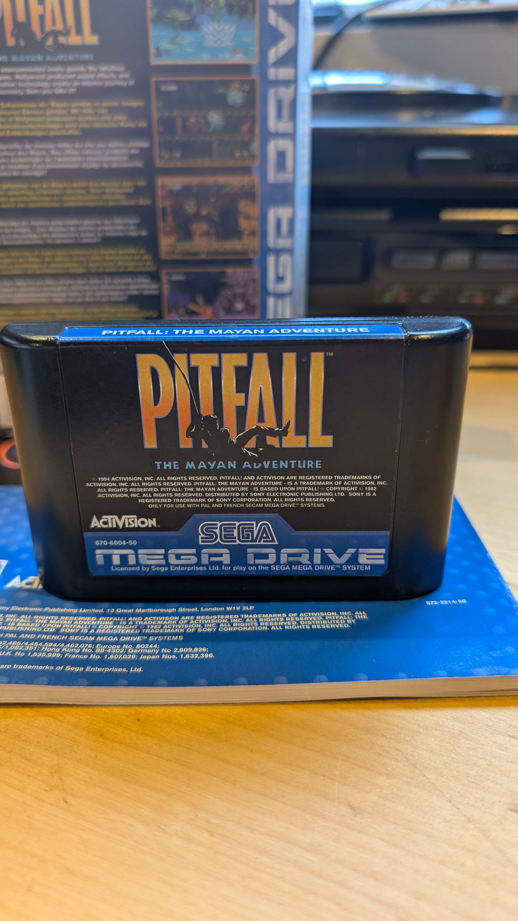 Pitfall Sega Mega Drive - CIB - VGC - Tested & Working