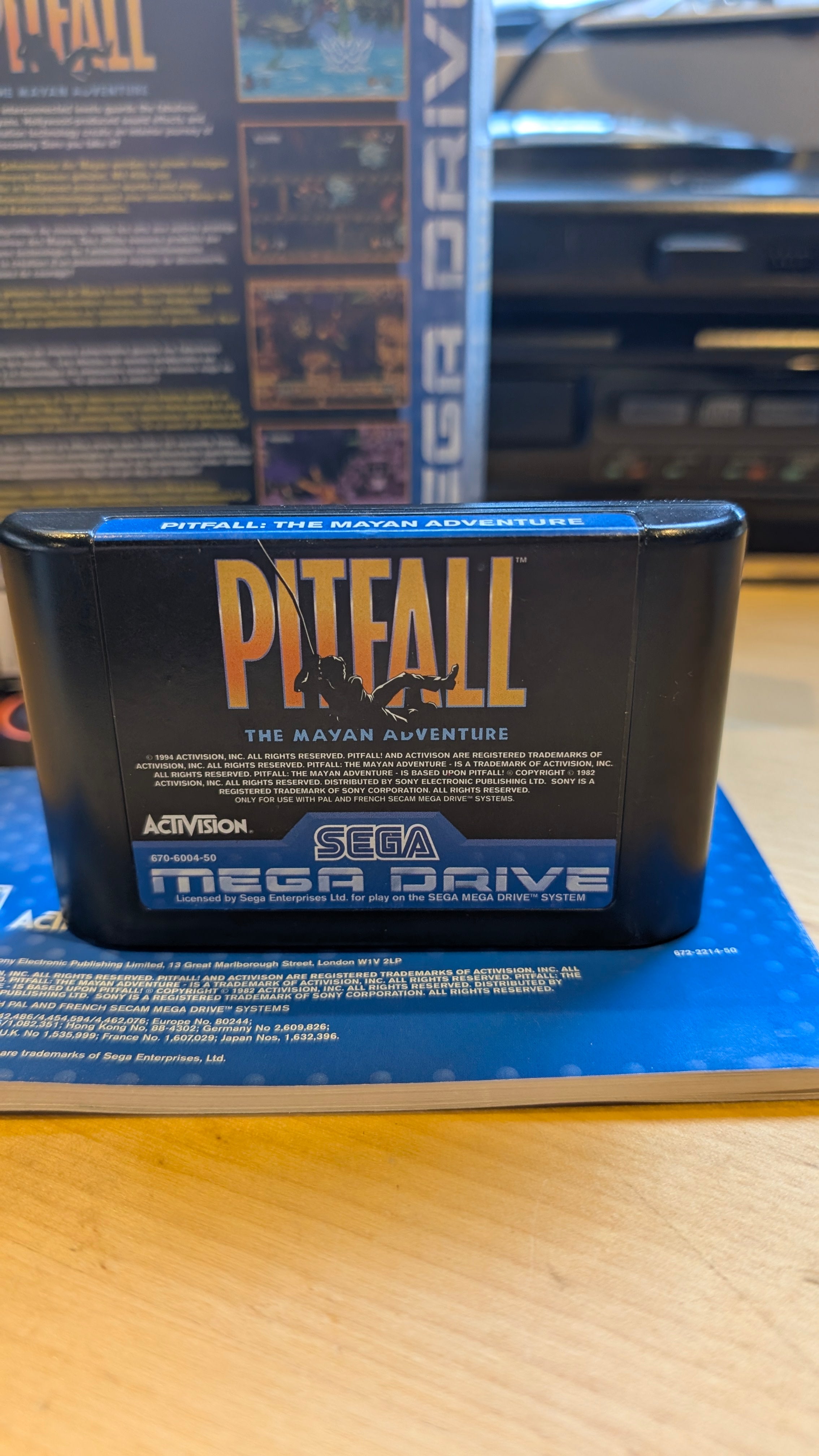 Pitfall Sega Mega Drive - CIB - VGC - Tested & Working