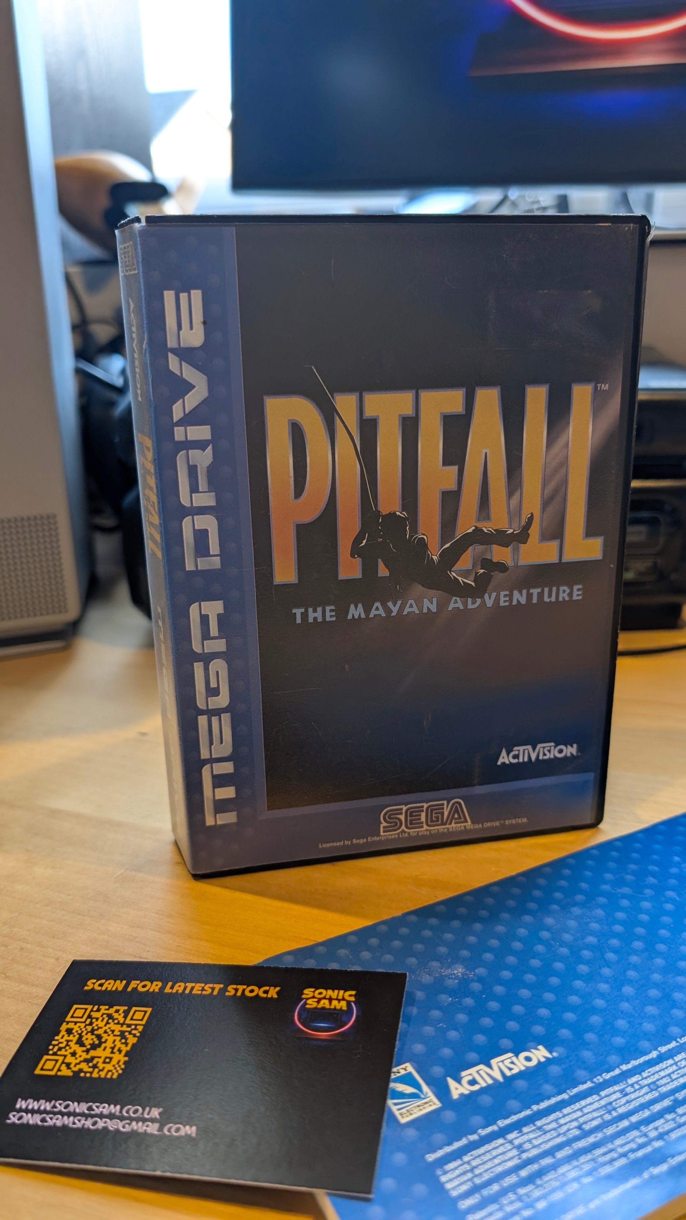 Pitfall Sega Mega Drive - CIB - VGC - Tested & Working