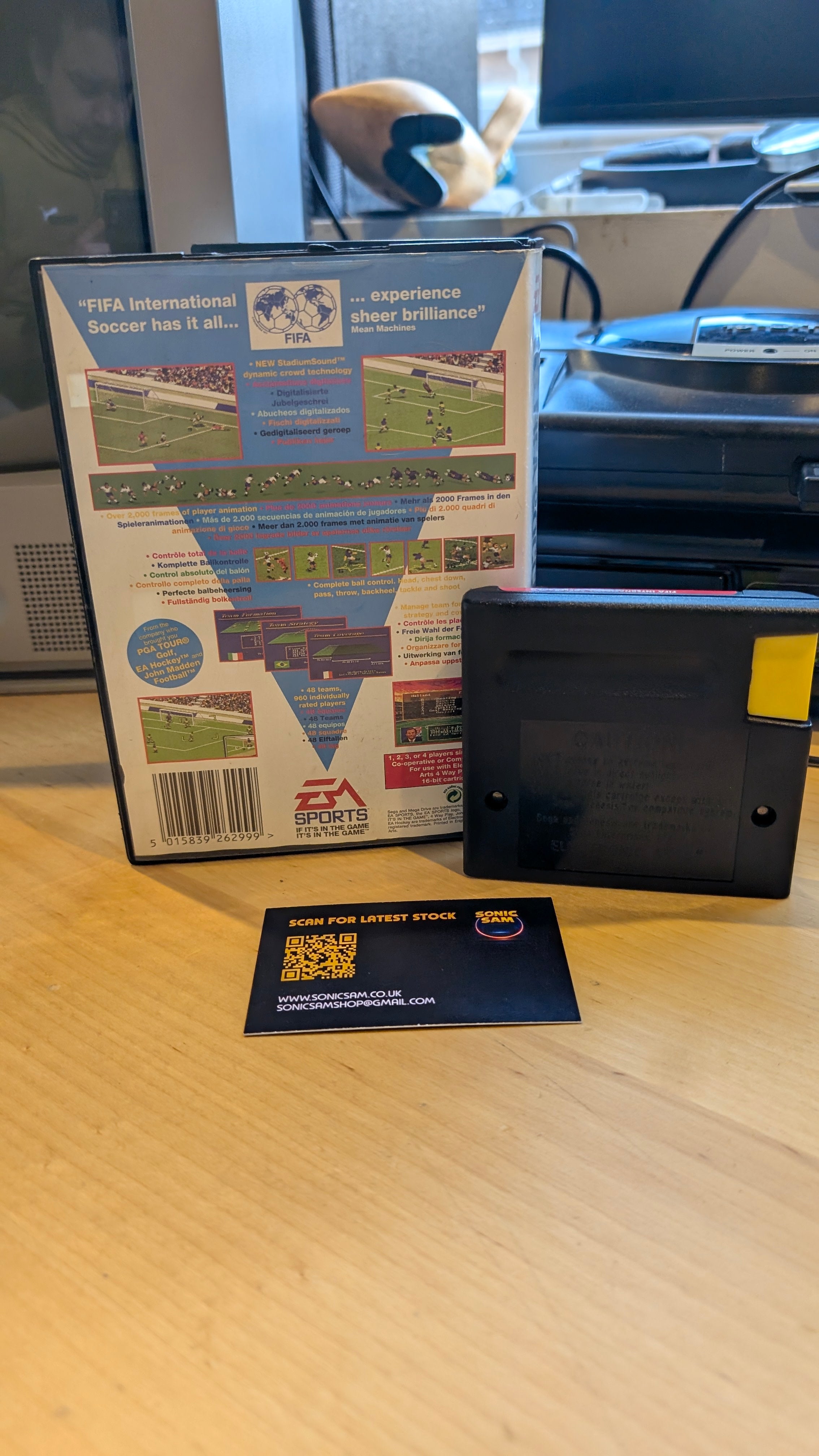 Fifa Soccer - Sega Mega Drive - Tested & Working