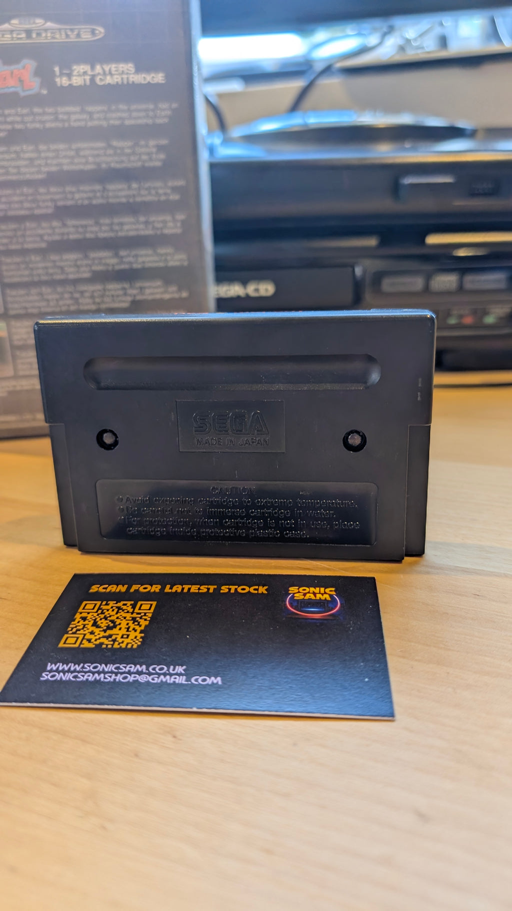 Toe Jam and Earl Sega Mega Drive - CIB - VGC - Tested & Working