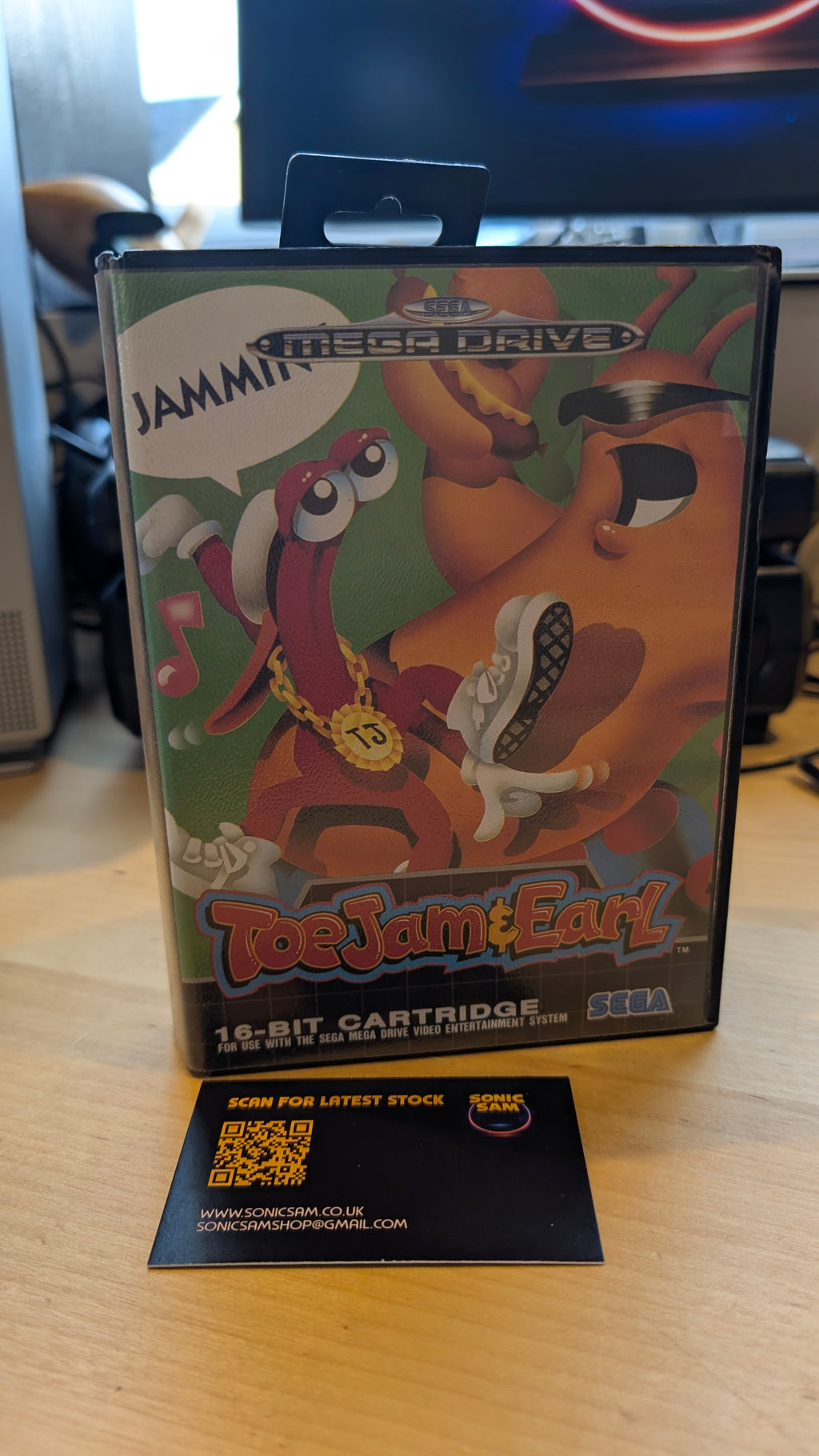 Toe Jam and Earl Sega Mega Drive - CIB - VGC - Tested & Working