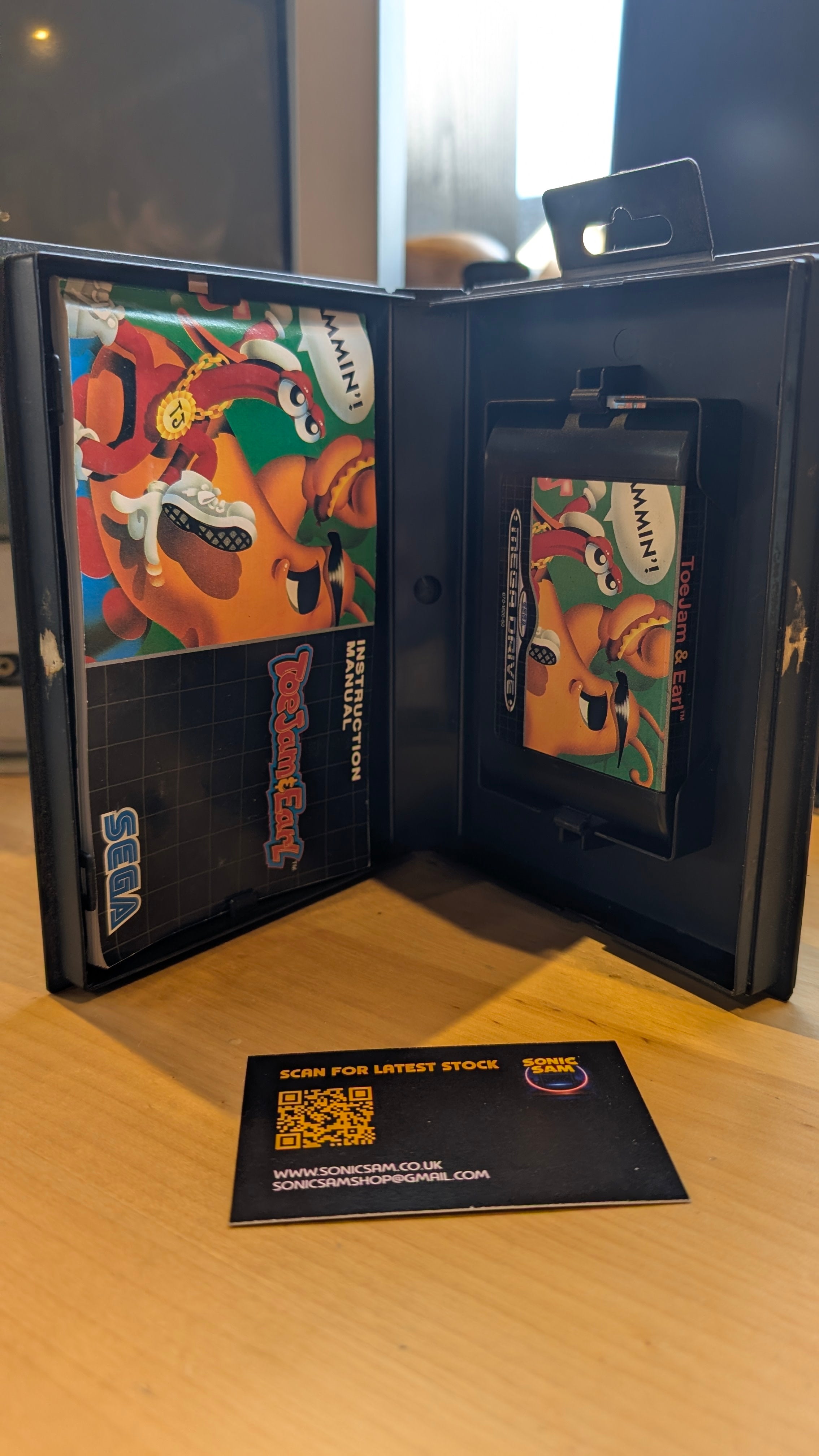 Toe Jam and Earl Sega Mega Drive - CIB - VGC - Tested & Working