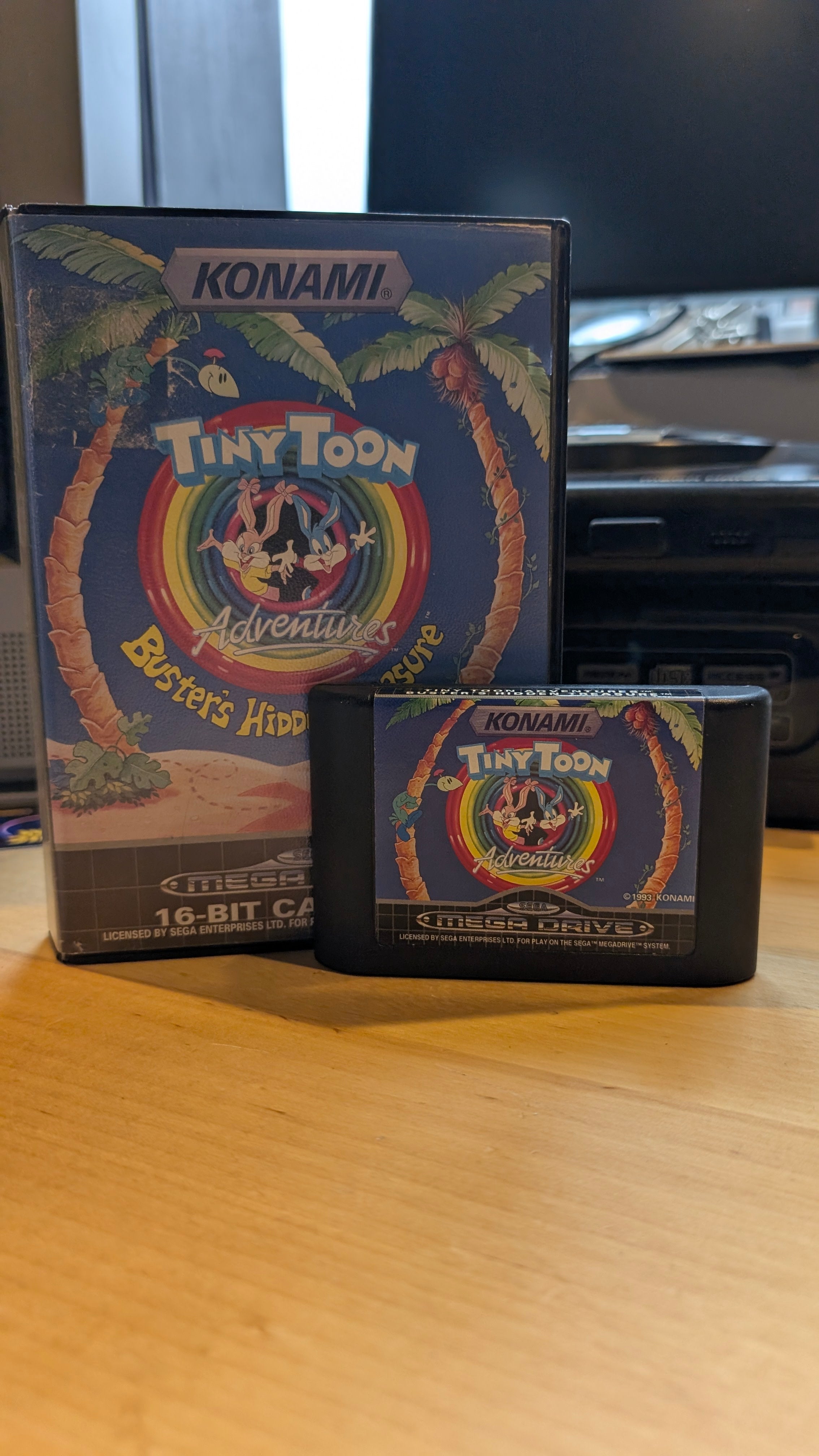 Tiny Toon Adventures Buster's Hidden Treasure Sega Mega Drive - Boxed No Manual
