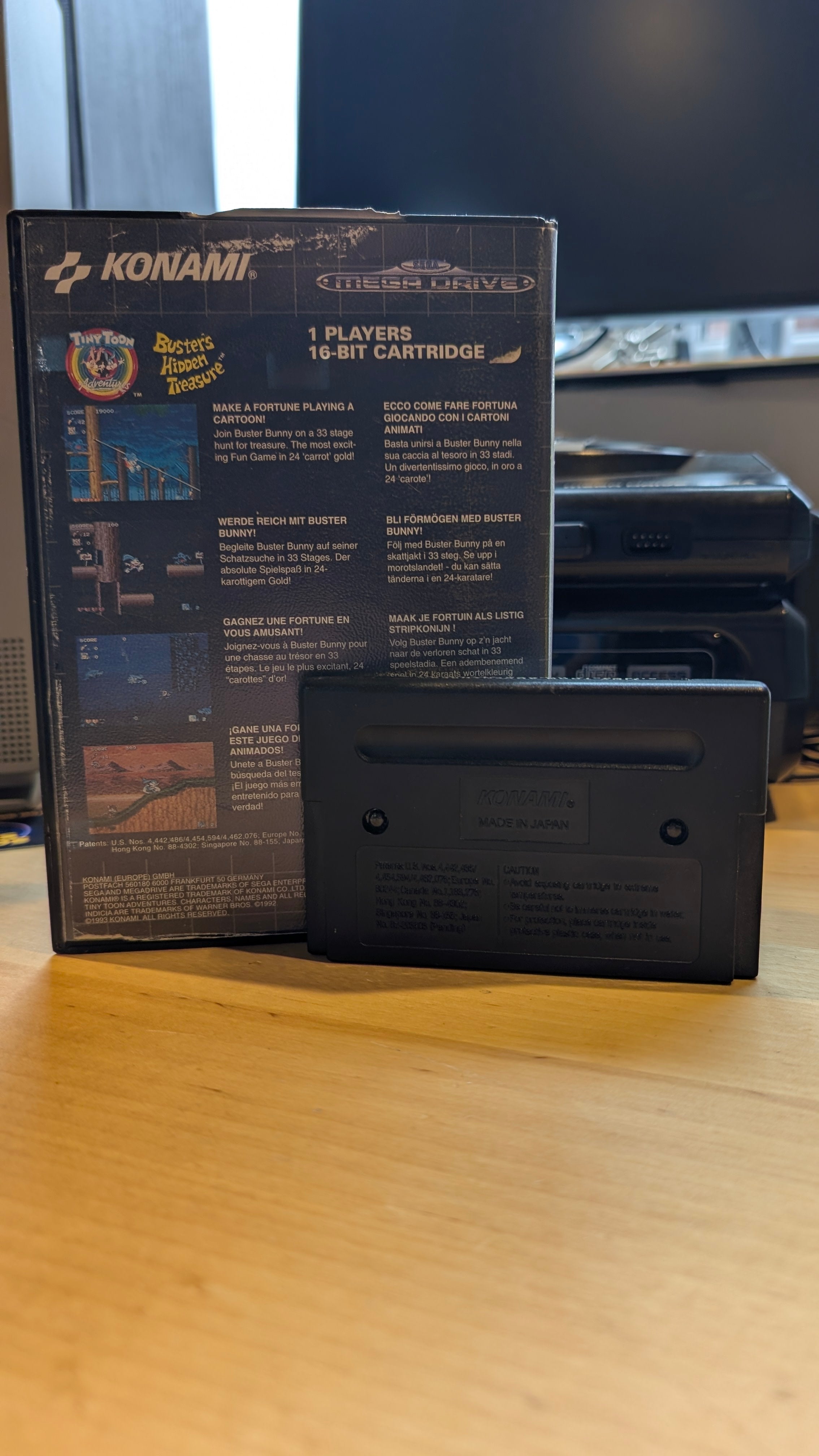 Tiny Toon Adventures Buster's Hidden Treasure Sega Mega Drive - Boxed No Manual