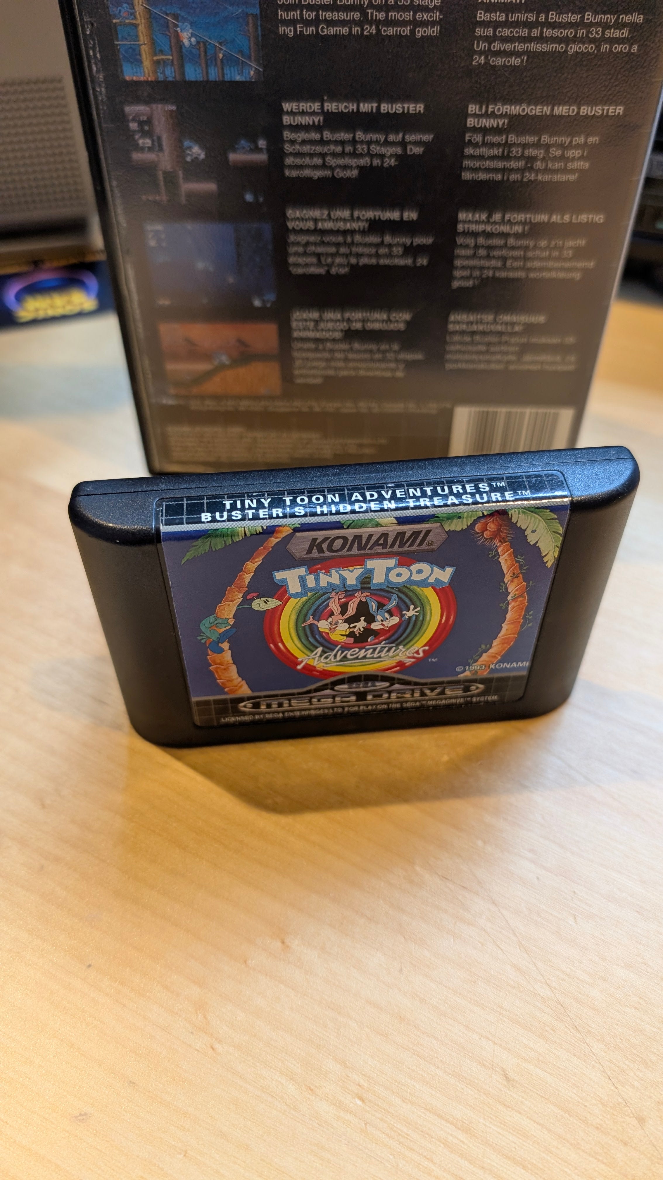 Tiny Toon Adventures Buster's Hidden Treasure Sega Mega Drive - Boxed No Manual