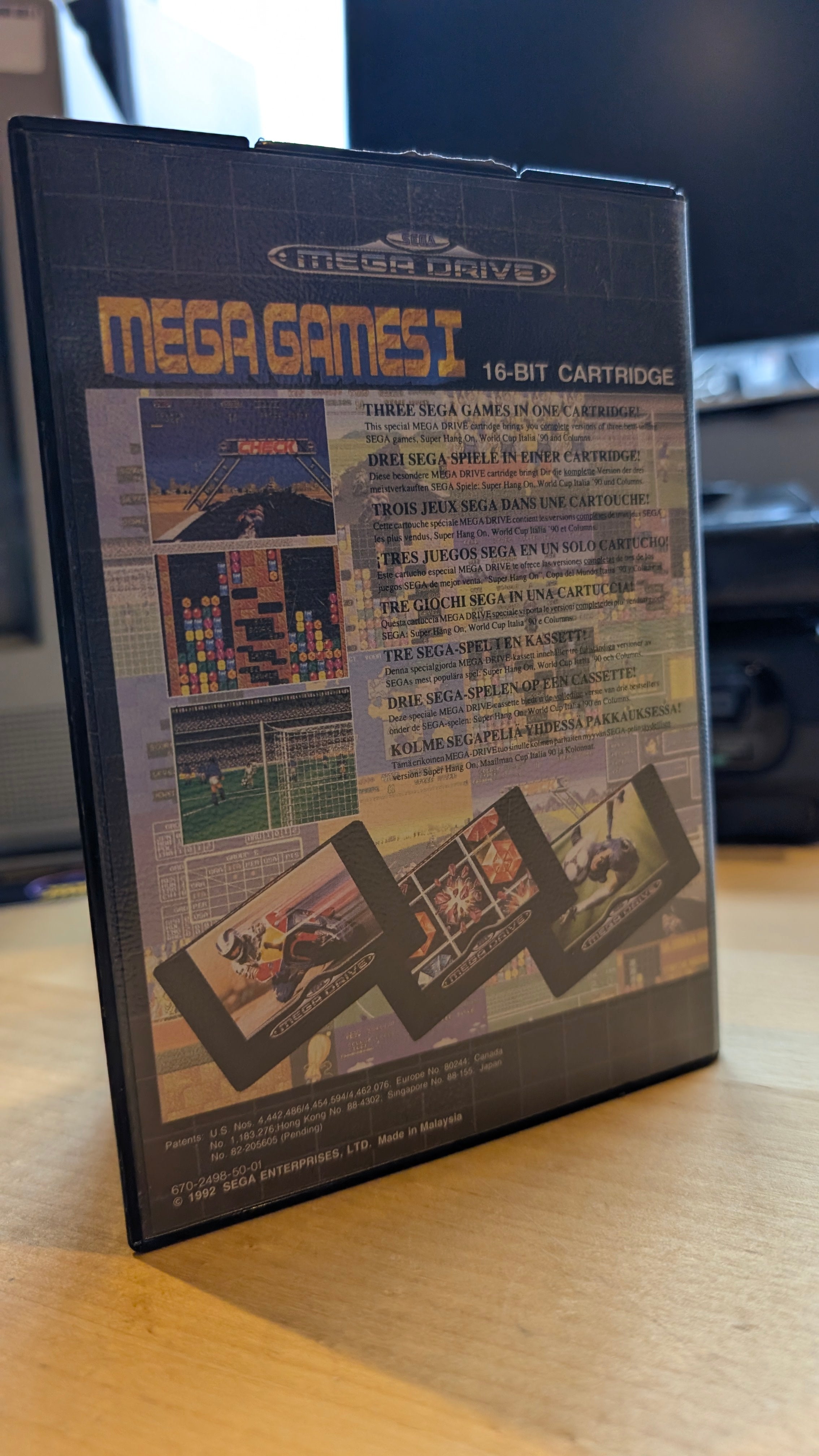 Mega Games 1 Sega Mega Drive - Boxed No Manual - Tested & Working