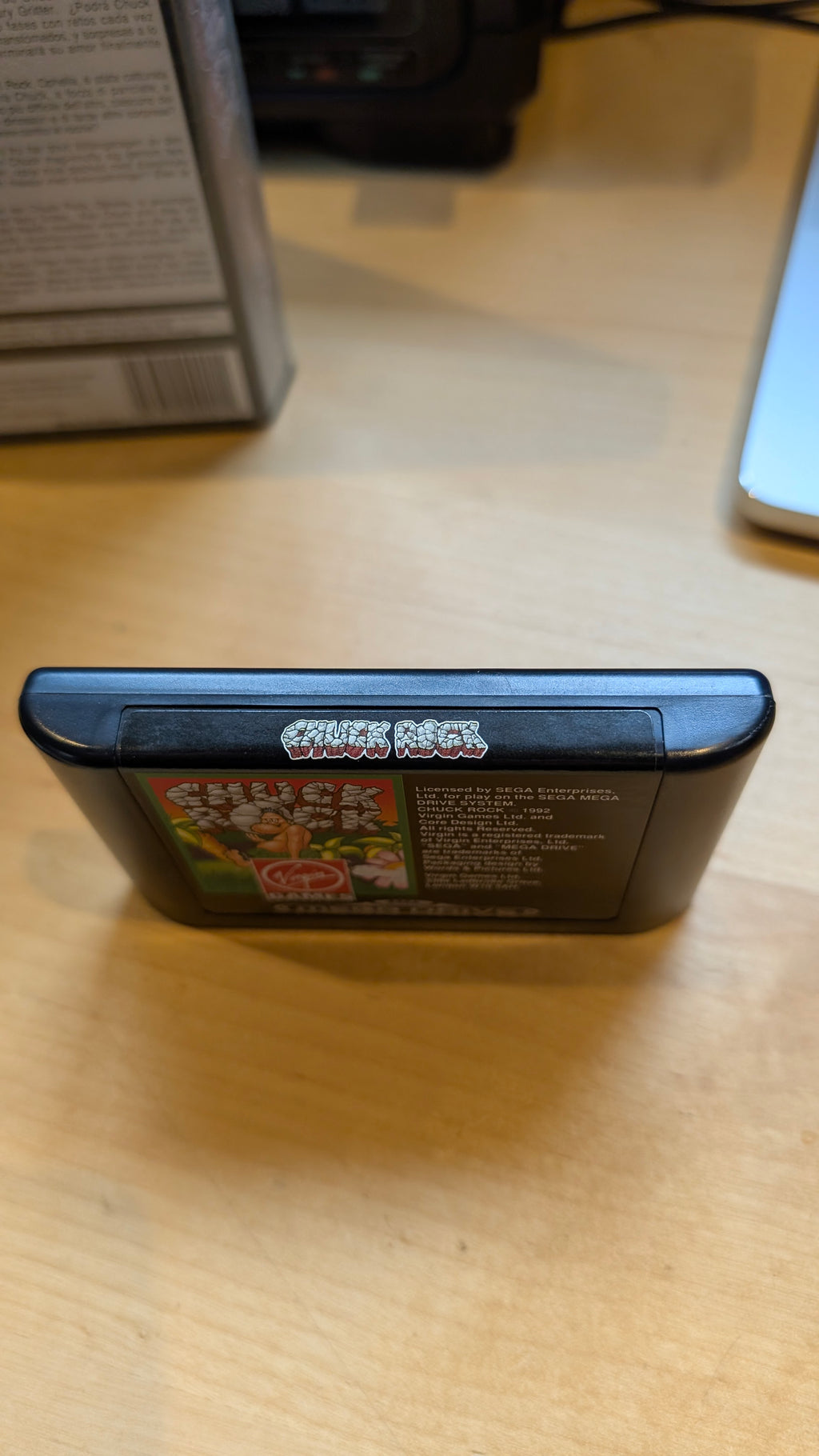 Chuck Rock Sega Mega Drive - VGC - CIB - Tested & Working
