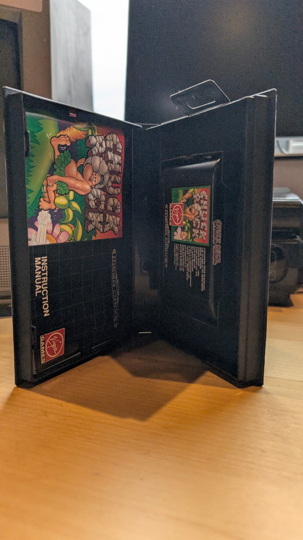 Chuck Rock Sega Mega Drive - VGC - CIB - Tested & Working
