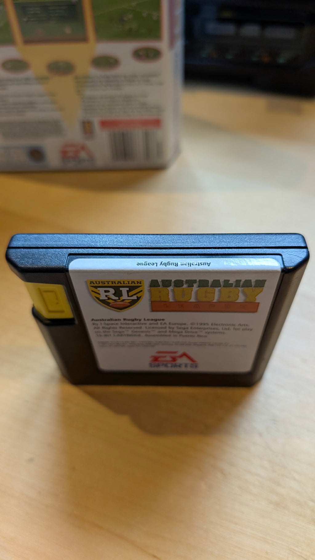 Australian Rugby League Sega Mega Drive - Boxed No Manual - Tested & Working