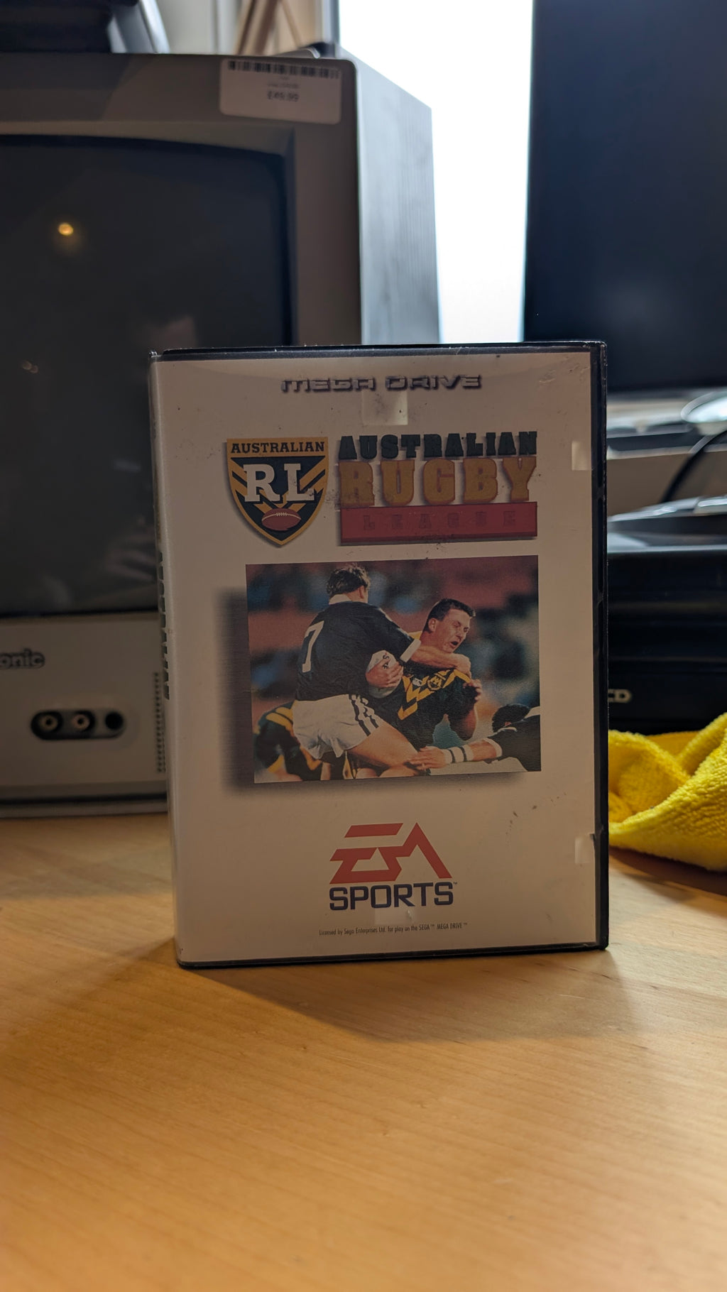 Australian Rugby League Sega Mega Drive - Boxed No Manual - Tested & Working