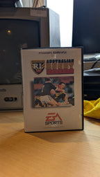 Australian Rugby League Sega Mega Drive - Boxed No Manual - Tested & Working