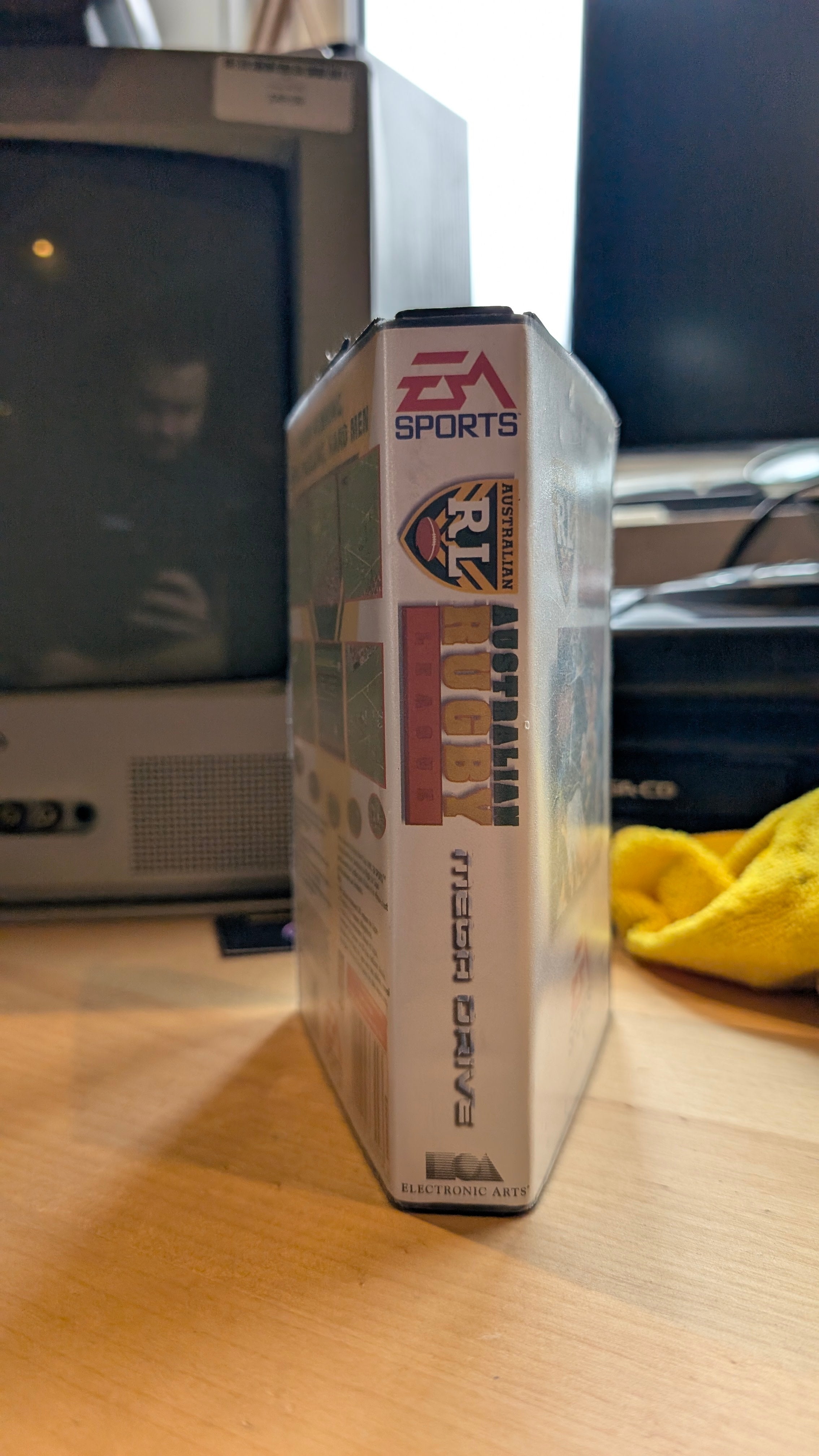 Australian Rugby League Sega Mega Drive - Boxed No Manual - Tested & Working