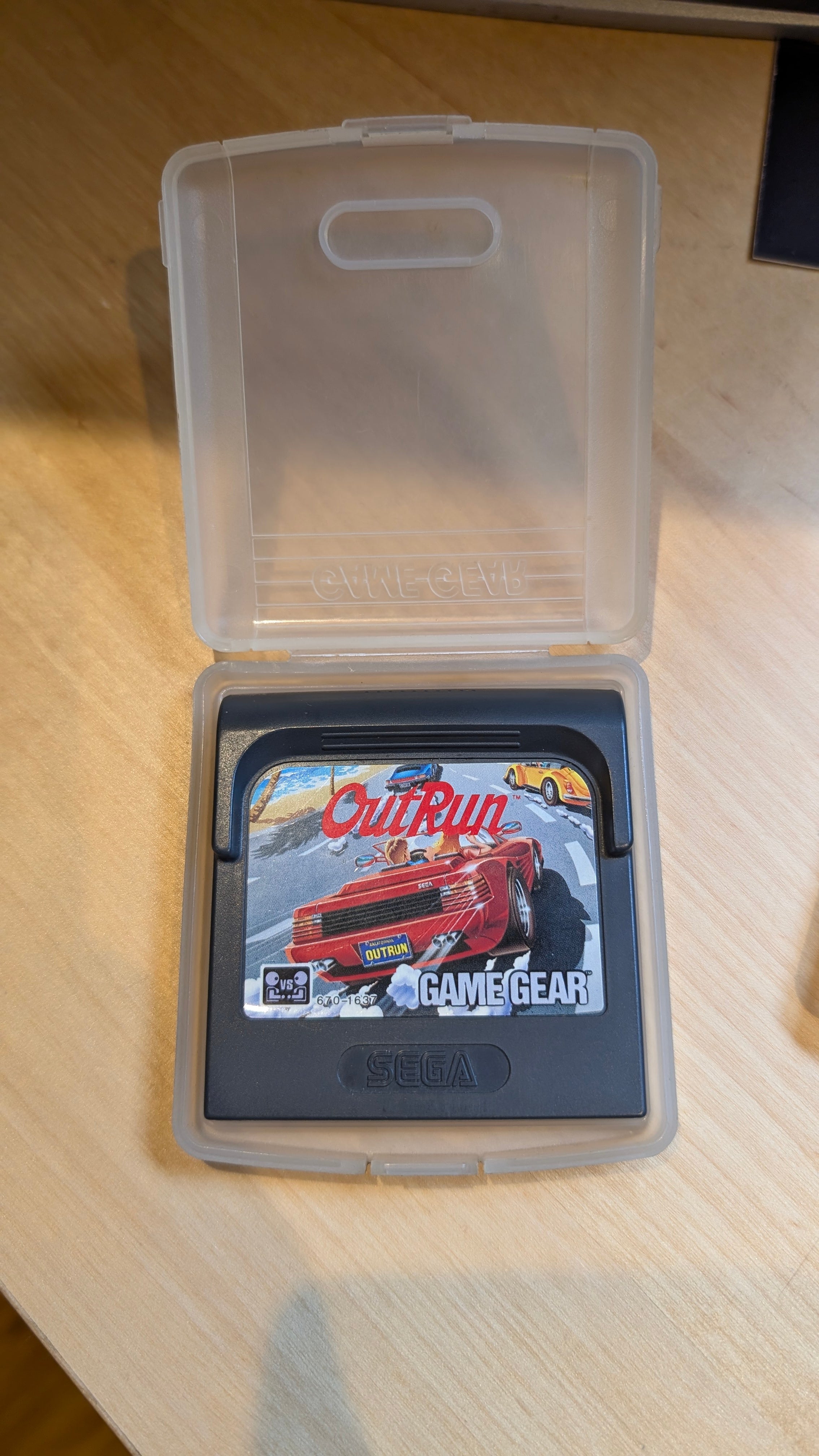 Out Run Sega Game Gear - Tested & Working