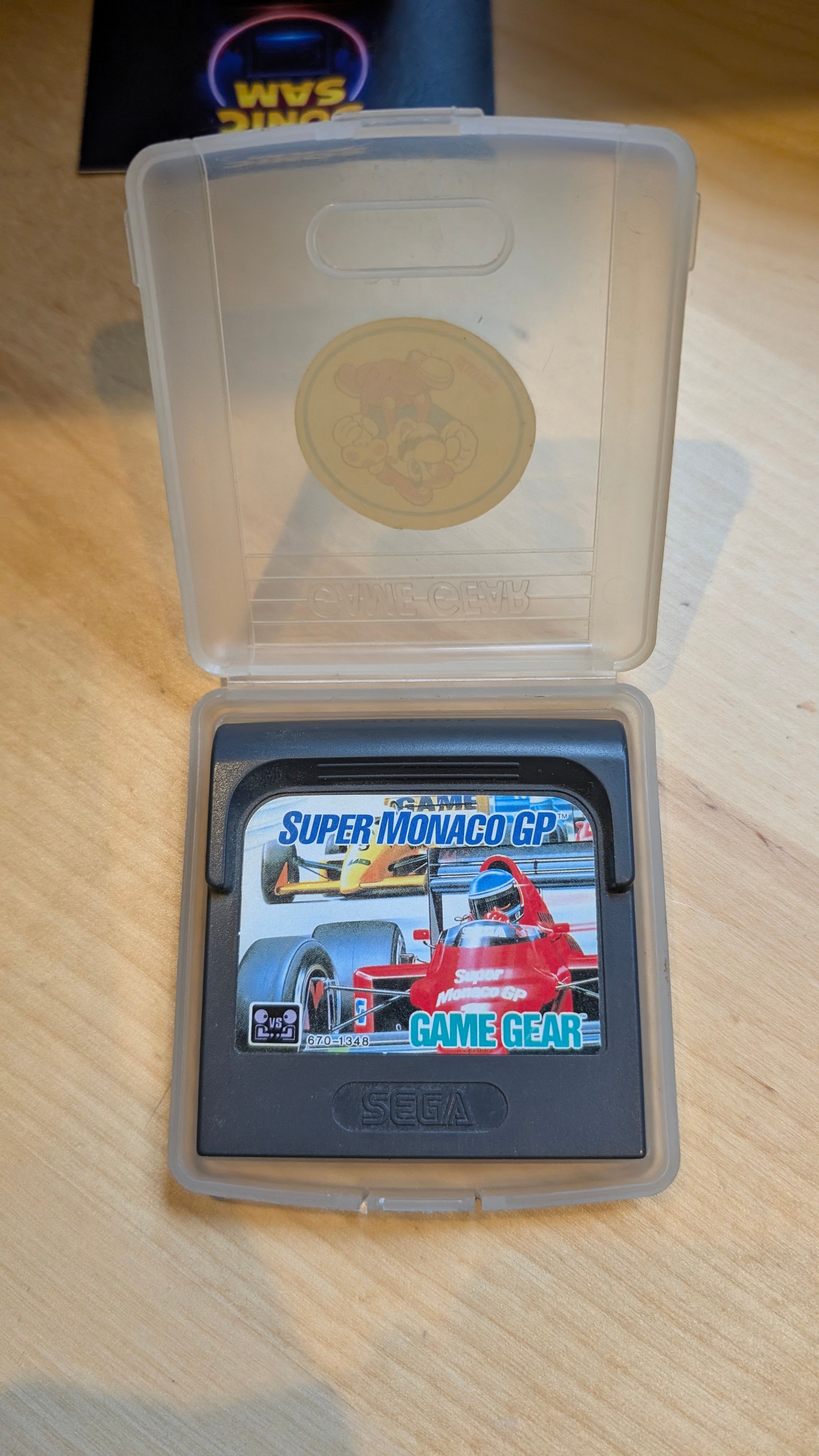 Super Monaco GP Sega Game Gear - Tested & Working
