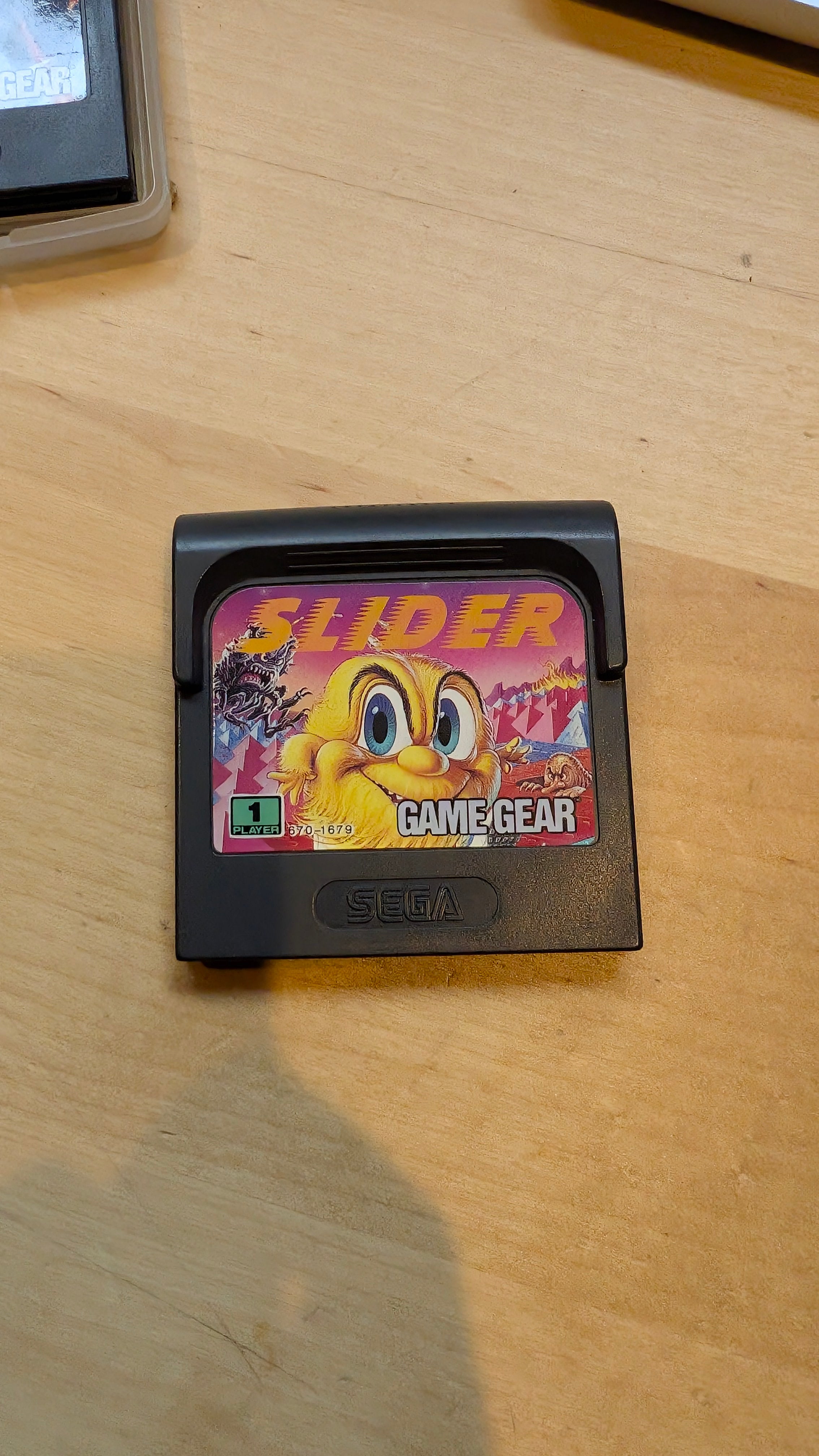 Slider Sega Game Gear - Tested & Working