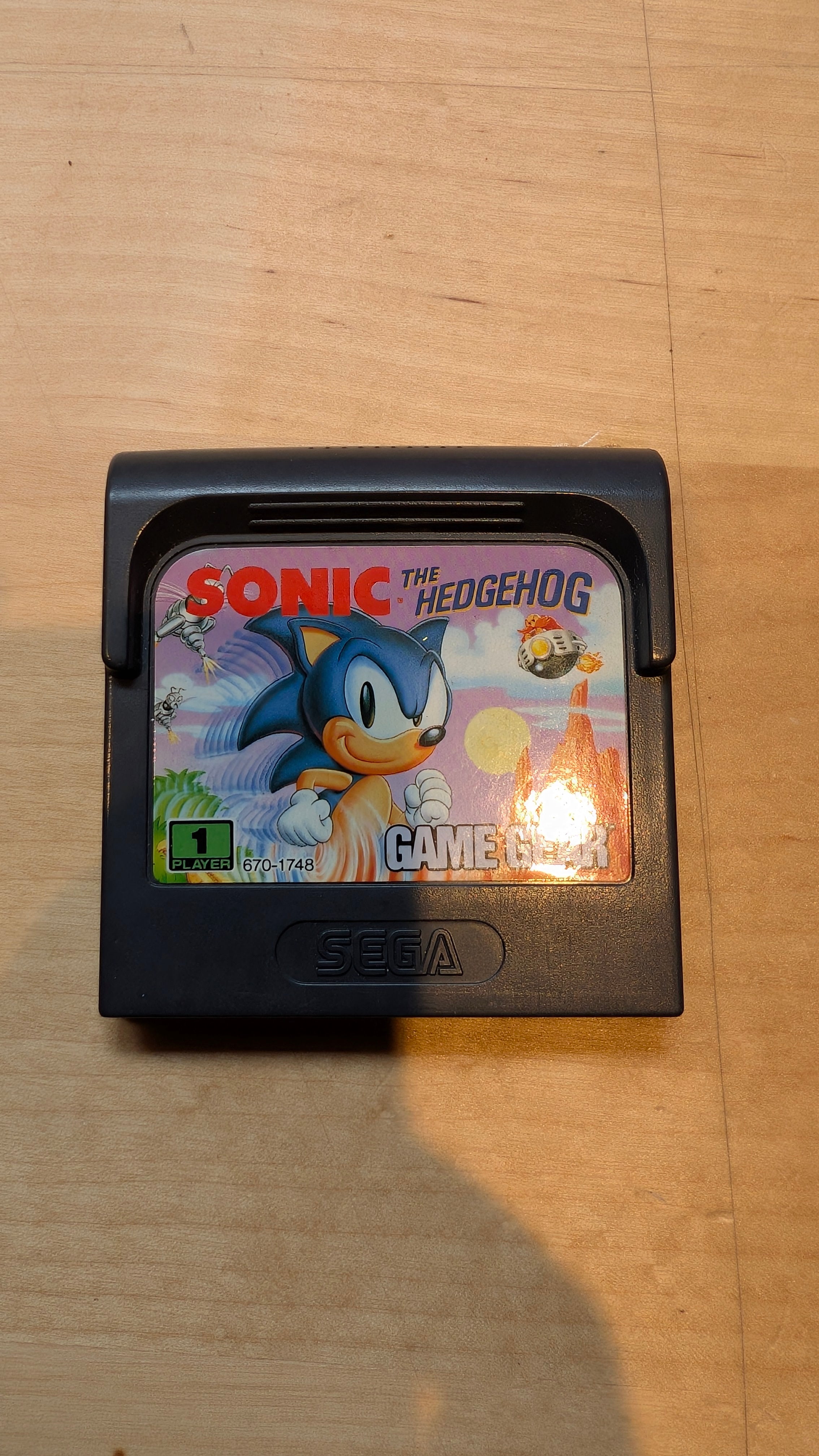 Sonic the Hedgehog Sega Game Gear - Tested & Working