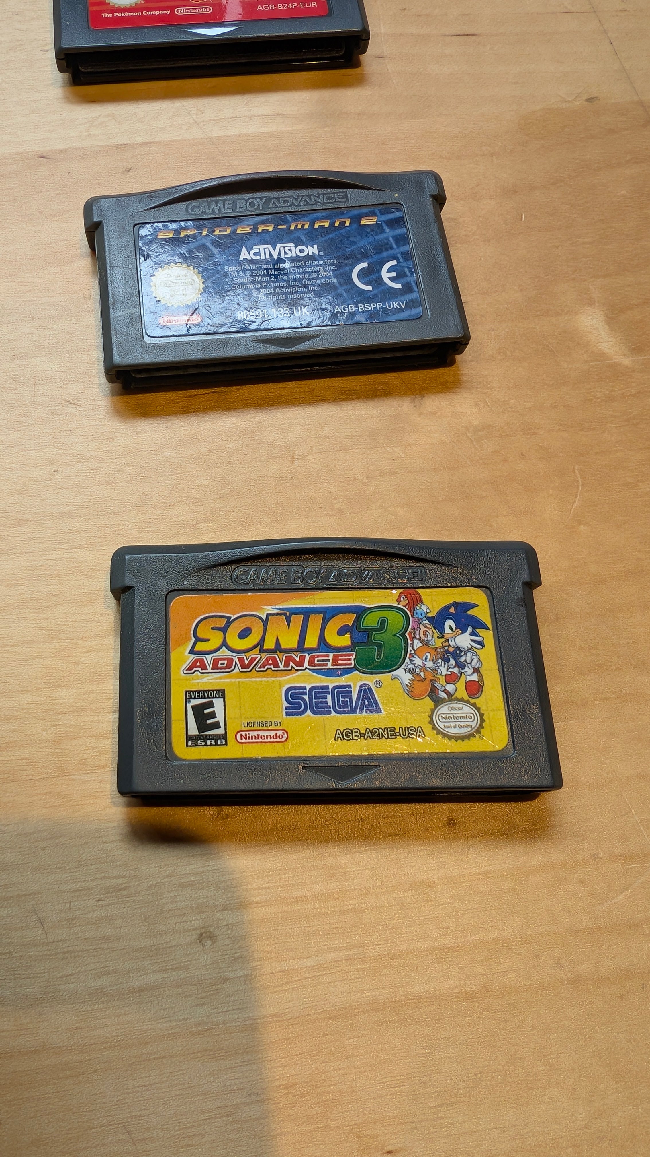 Sonic Advance 3 Game Boy Advance - Tested & Working