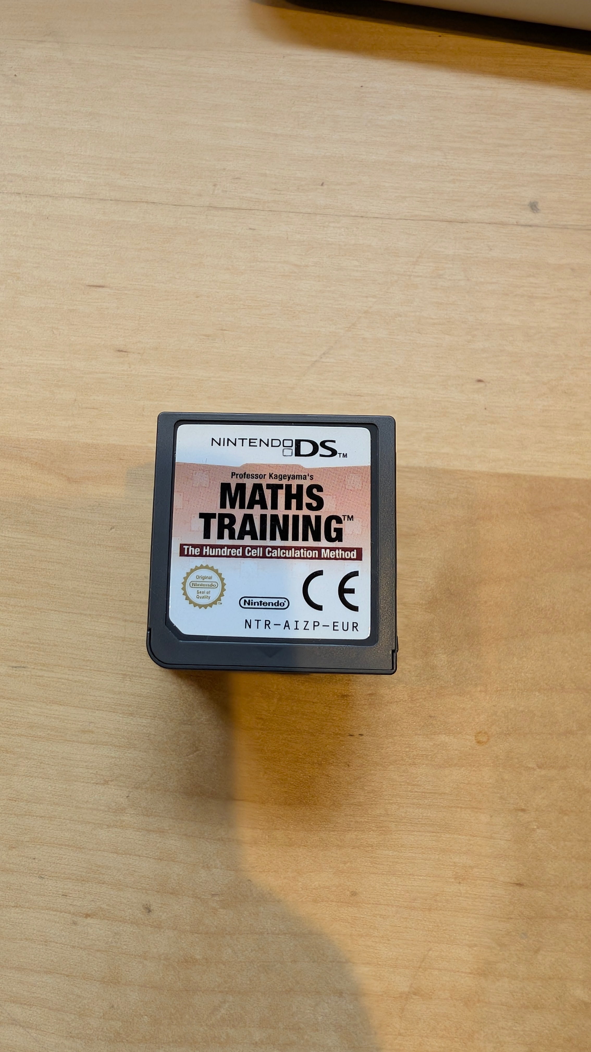 Maths Training: Improve Your Skills Nintendo DS - Tested & Working