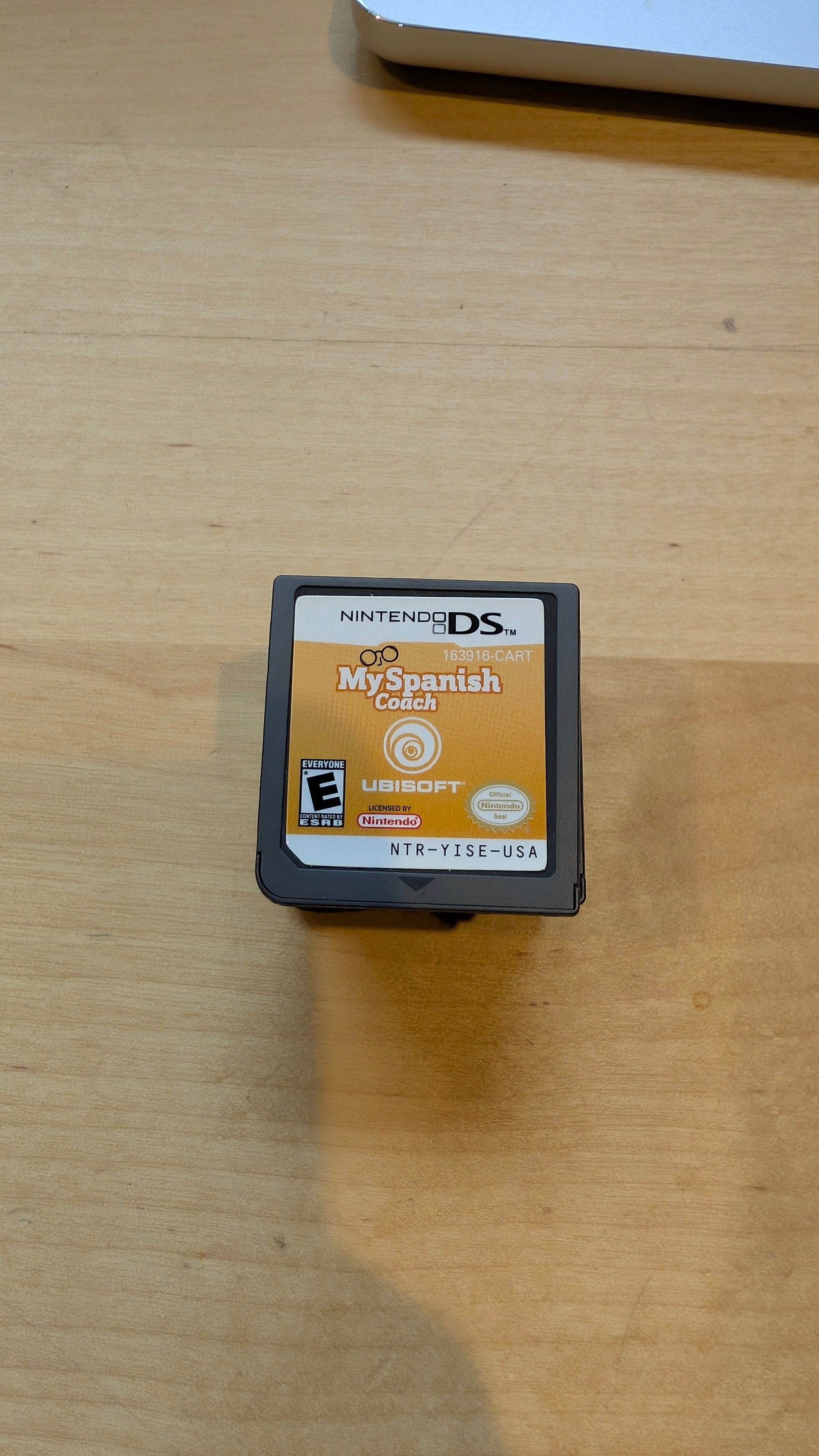 My Spanish Coach Nintendo DS - Tested & Working