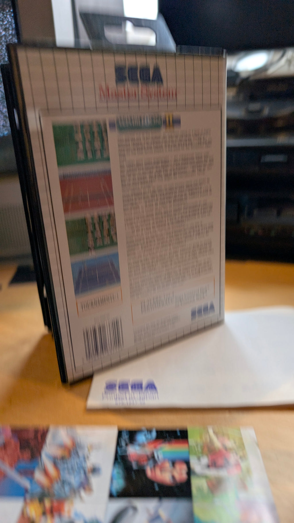 Wimbledon II Sega Master System - CIB - VGC - Tested & Working