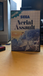Aerial Assault Sega Master System - Boxed No Manual - Tested & Working