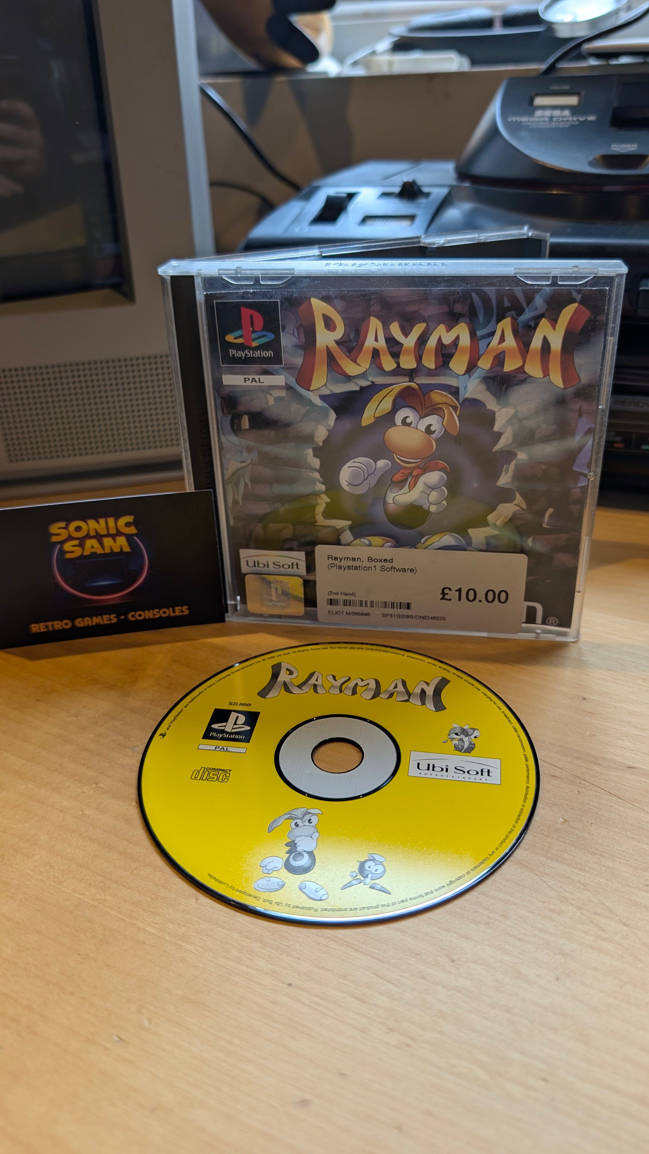 Rayman Playstation 1 - Boxed No Manual - Tested & Working