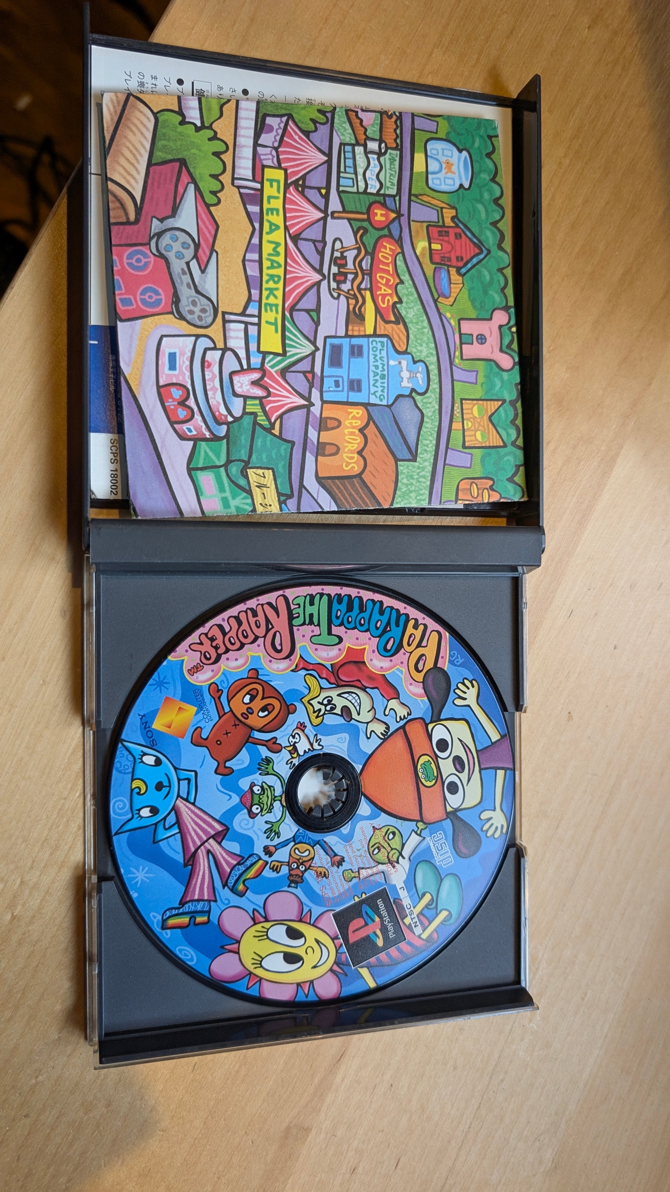 Parappa the Rapper - Japanese Playstation 1 - CIB - Tested & Working