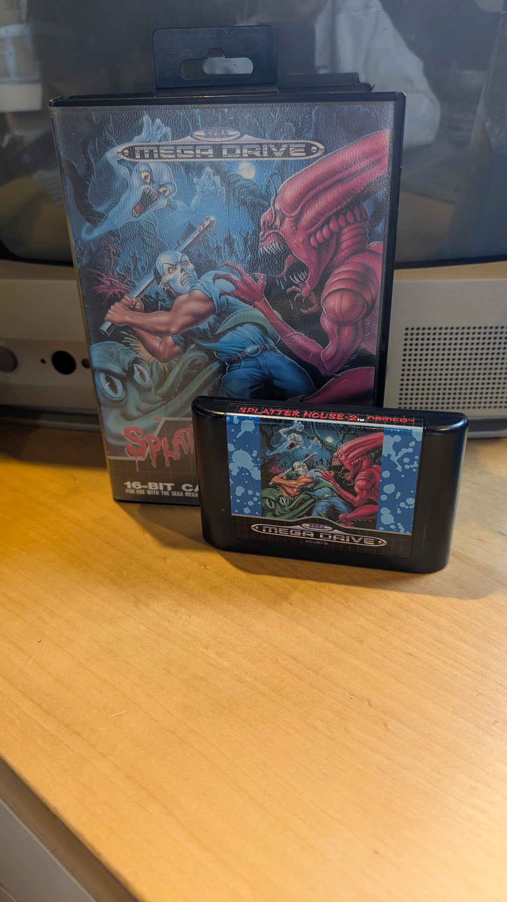 Splatterhouse 2  - Sega Mega Drive - Boxed No Manual - Tested & Working