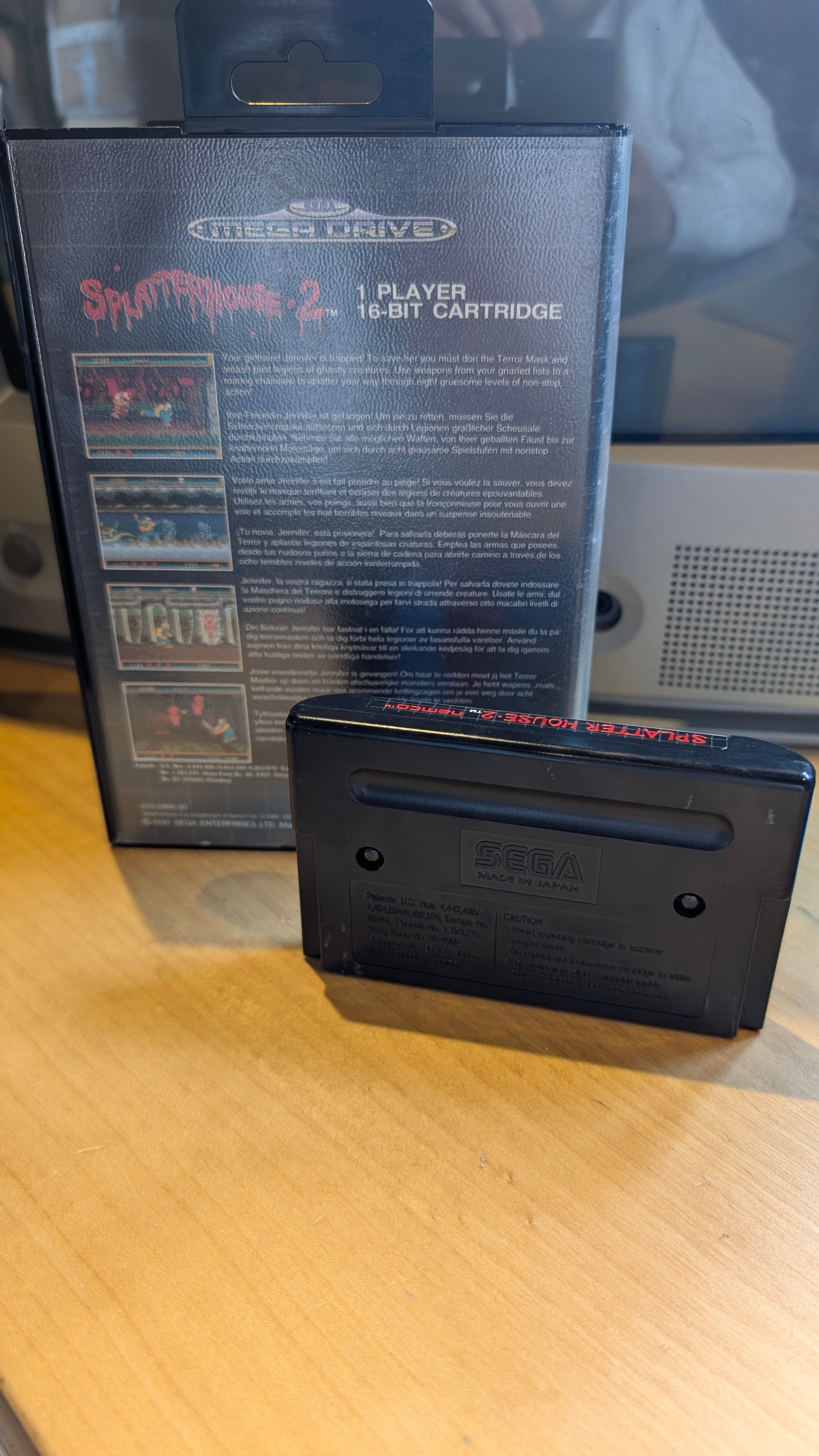 Splatterhouse 2  - Sega Mega Drive - Boxed No Manual - Tested & Working