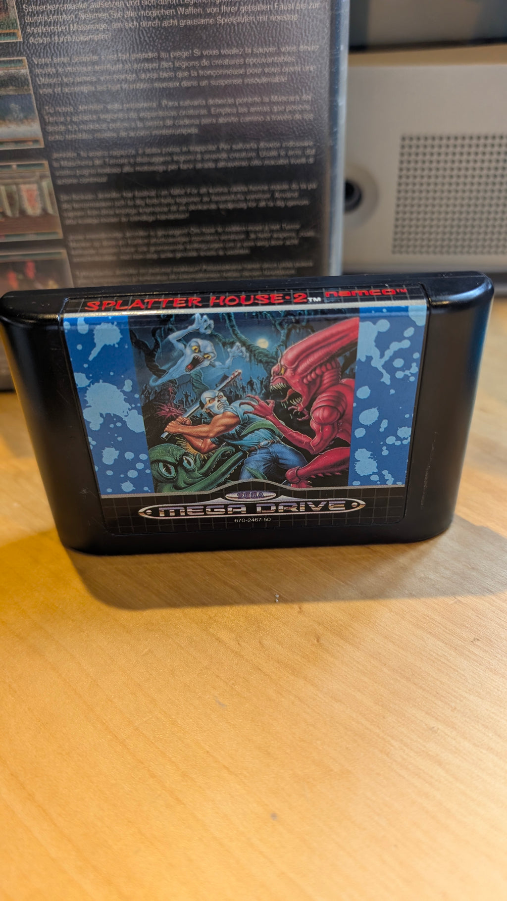 Splatterhouse 2  - Sega Mega Drive - Boxed No Manual - Tested & Working