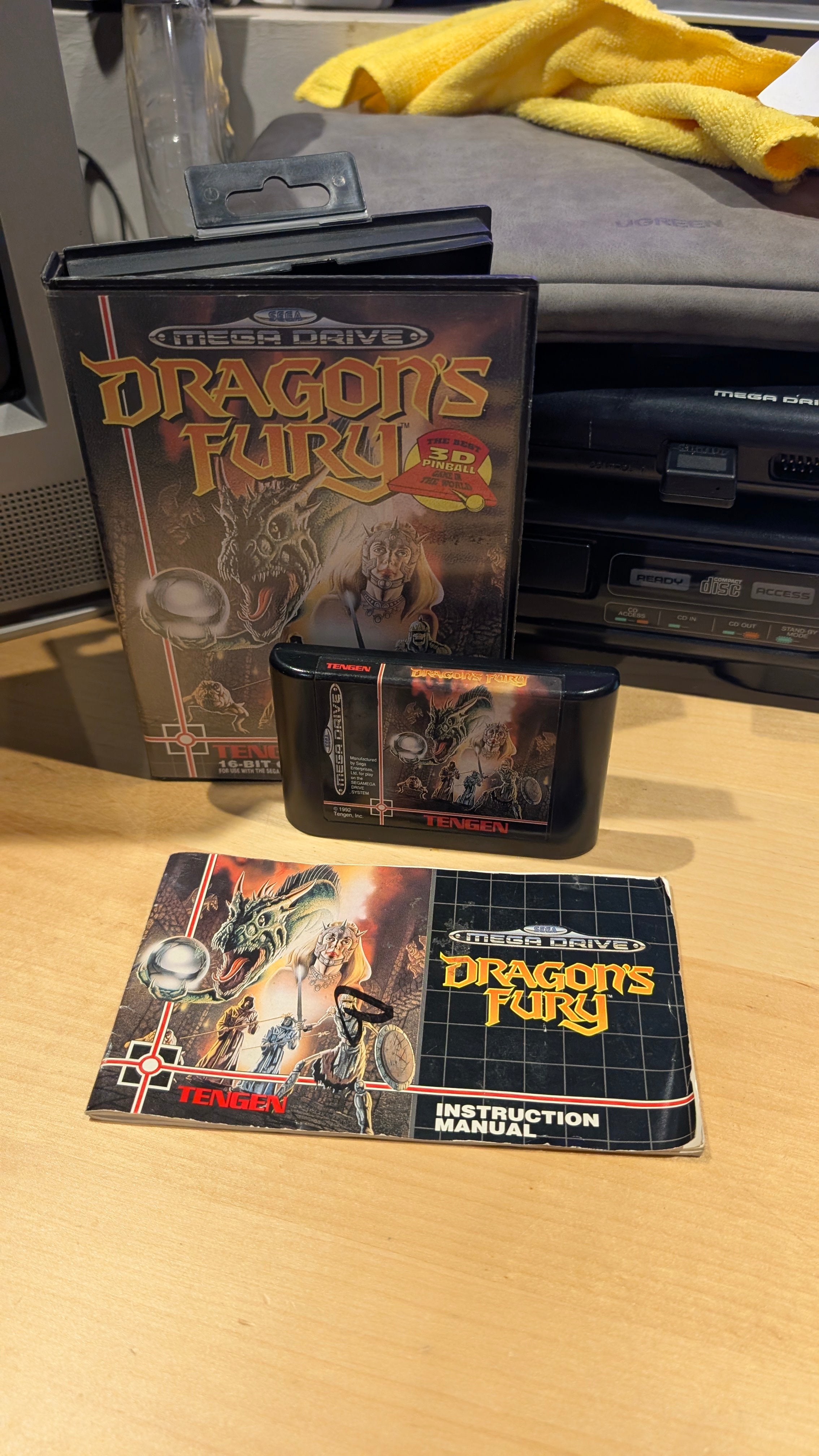 Dragon’s Fury - Sega Mega Drive - CIB - VGC - Tested & Working