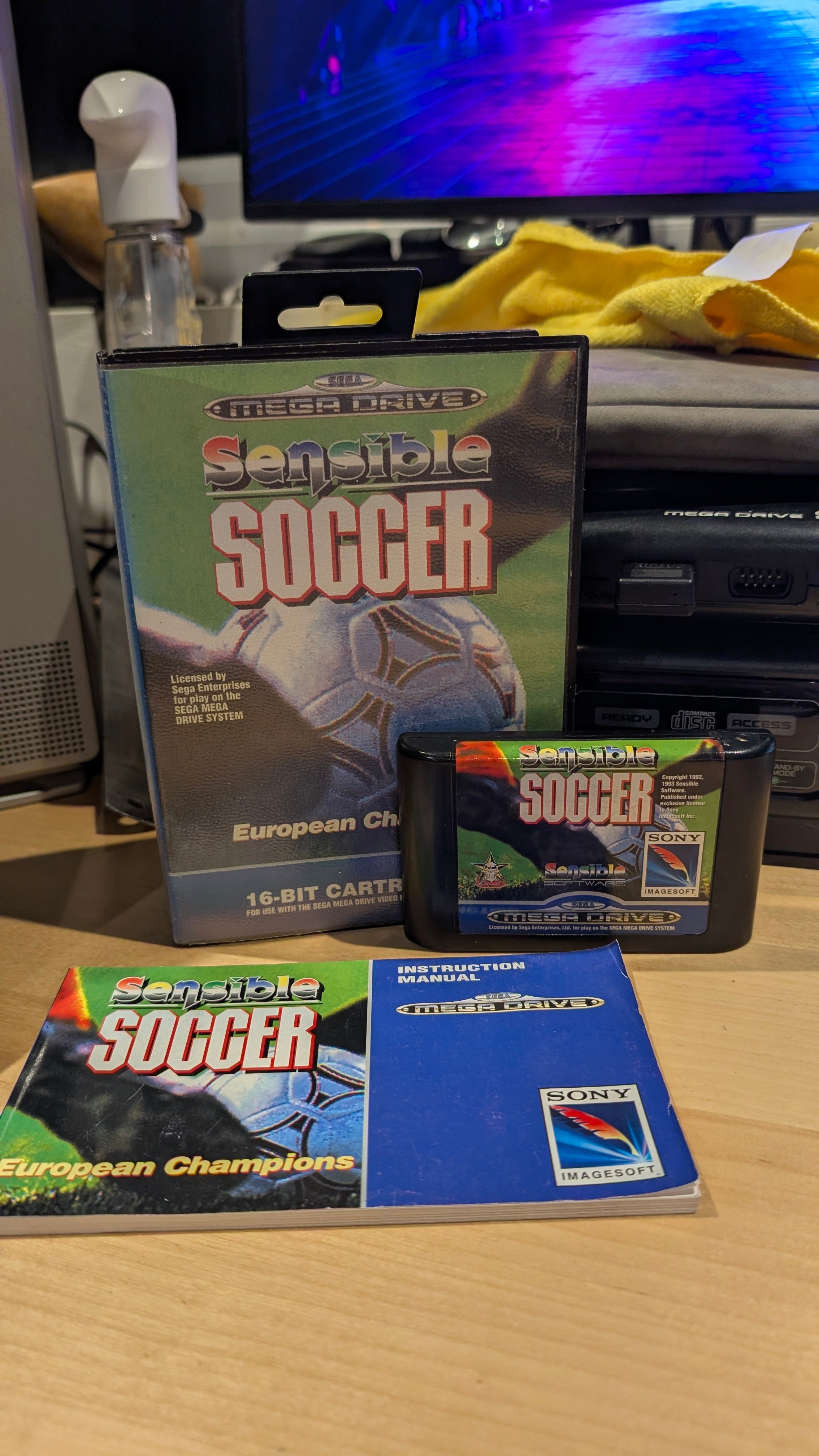 Sensible Soccer - Sega Mega Drive - CIB - Tested & Working