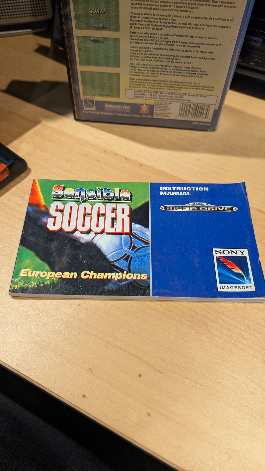 Sensible Soccer - Sega Mega Drive - CIB - Tested & Working