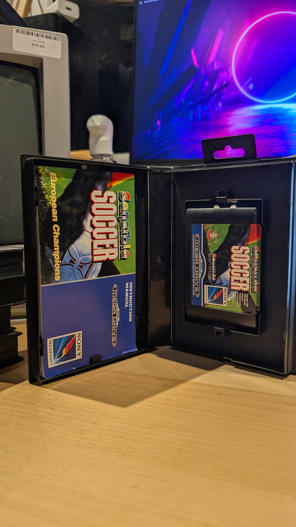 Sensible Soccer - Sega Mega Drive - CIB - Tested & Working