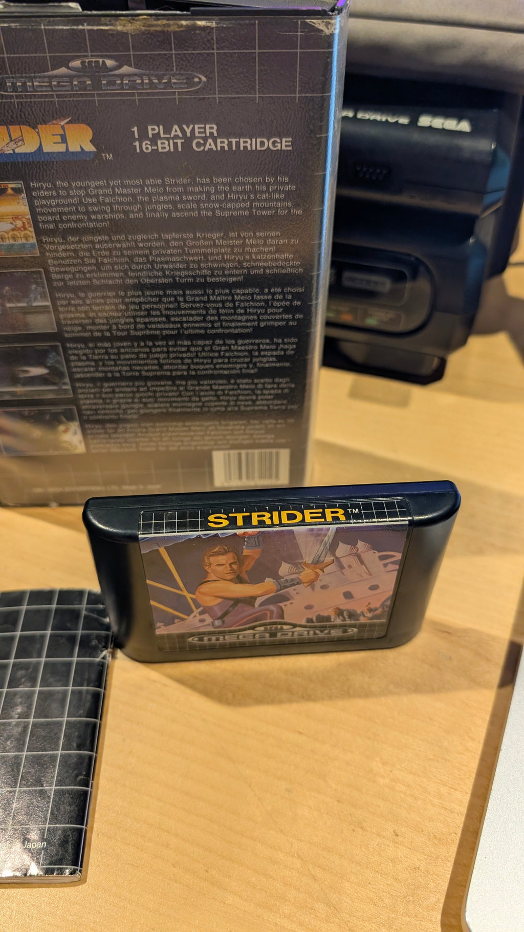 Strider - Sega Mega Drive - CIB - Tested & Working