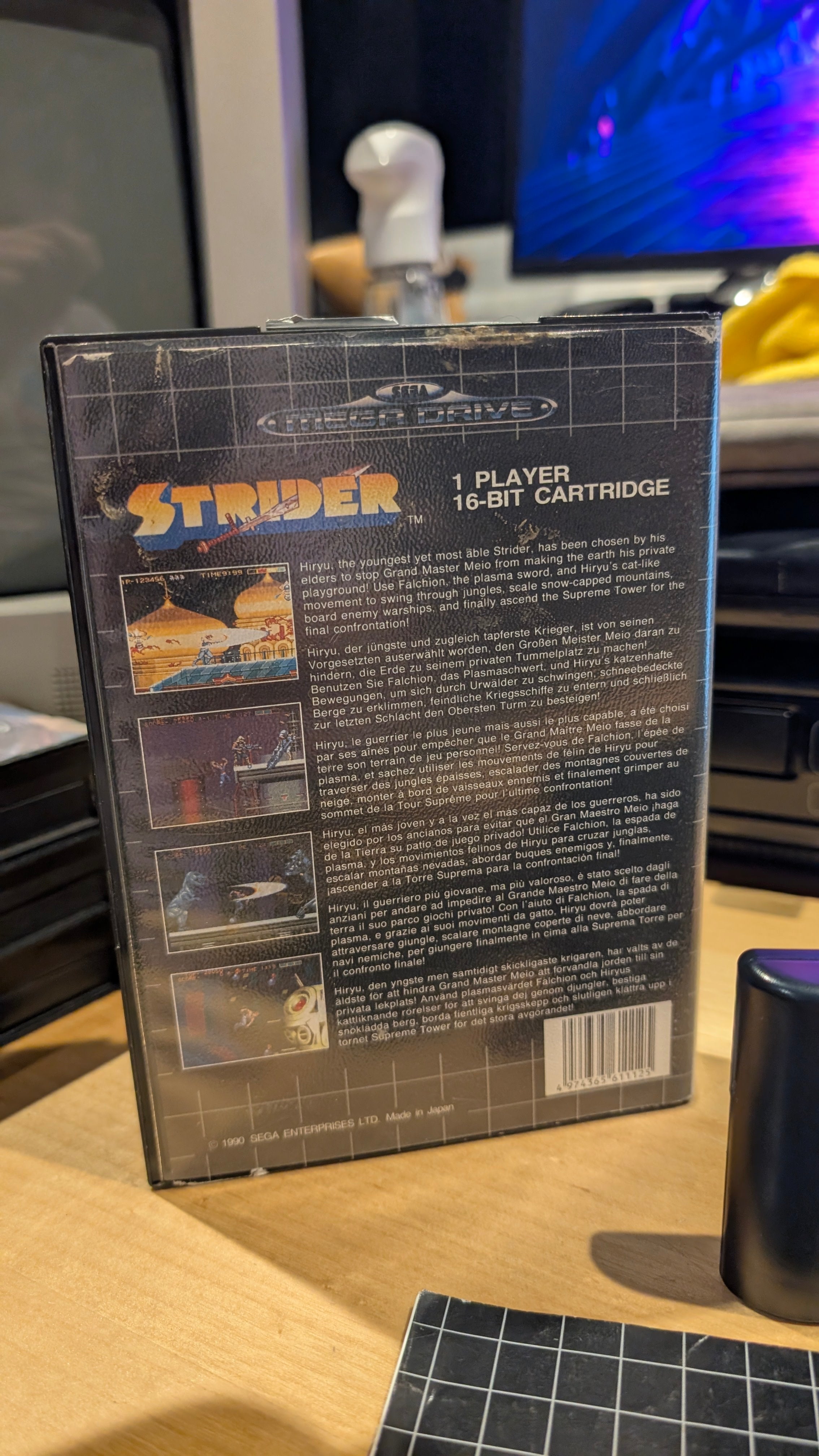 Strider - Sega Mega Drive - CIB - Tested & Working