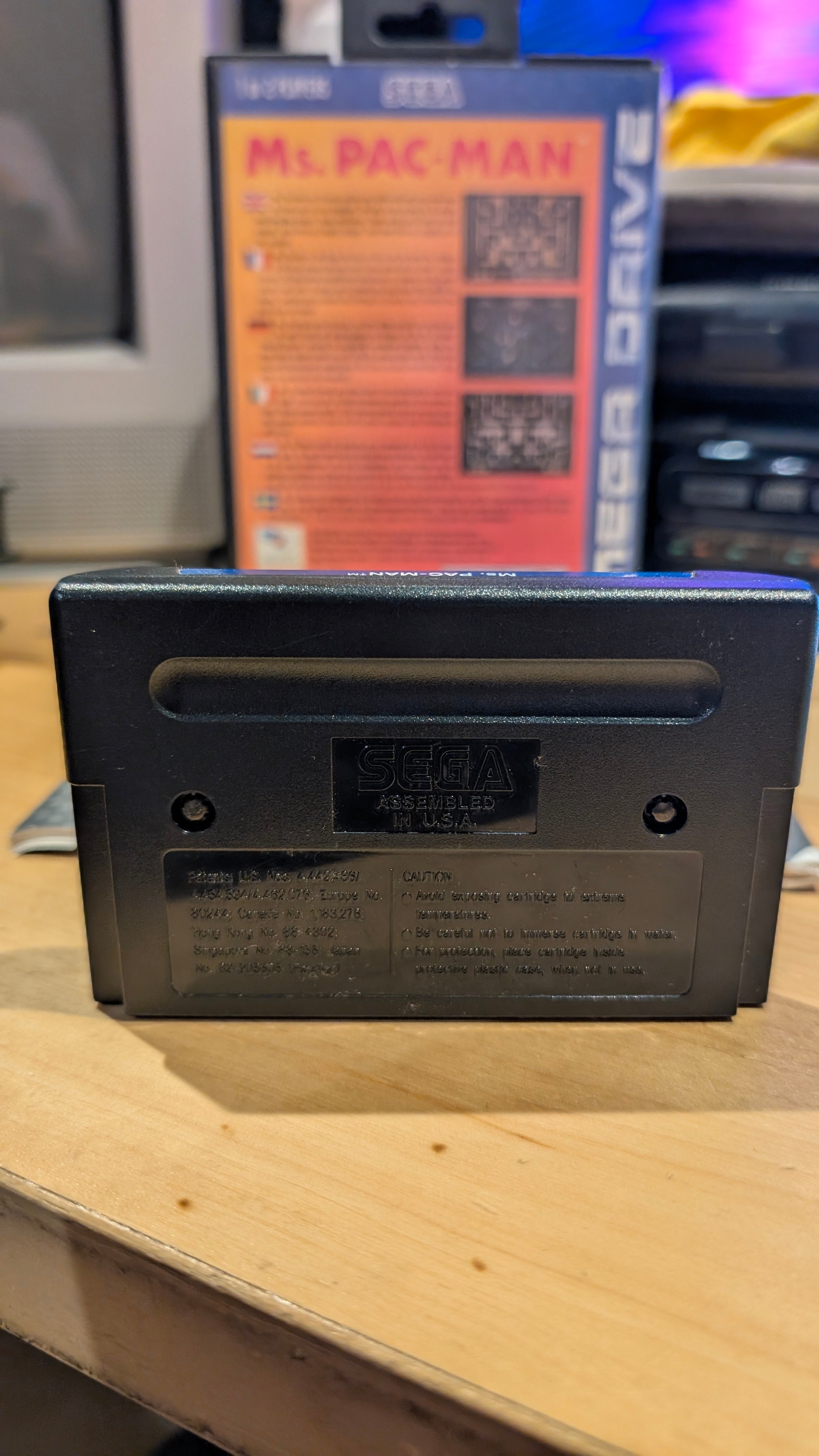 Ms. Pac-Man - Sega Mega Drive - CIB - Tested & Working