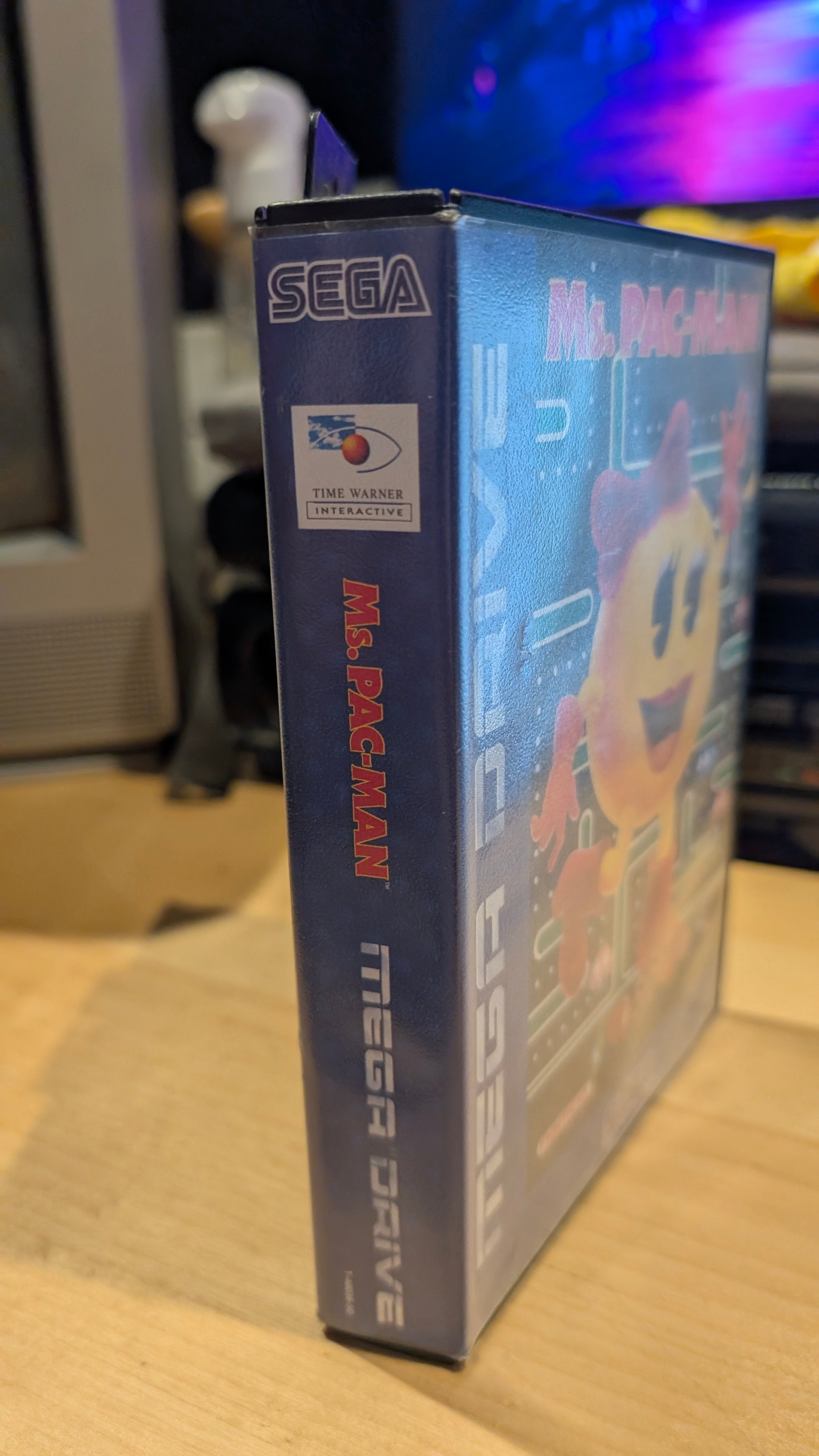 Ms. Pac-Man - Sega Mega Drive - CIB - Tested & Working