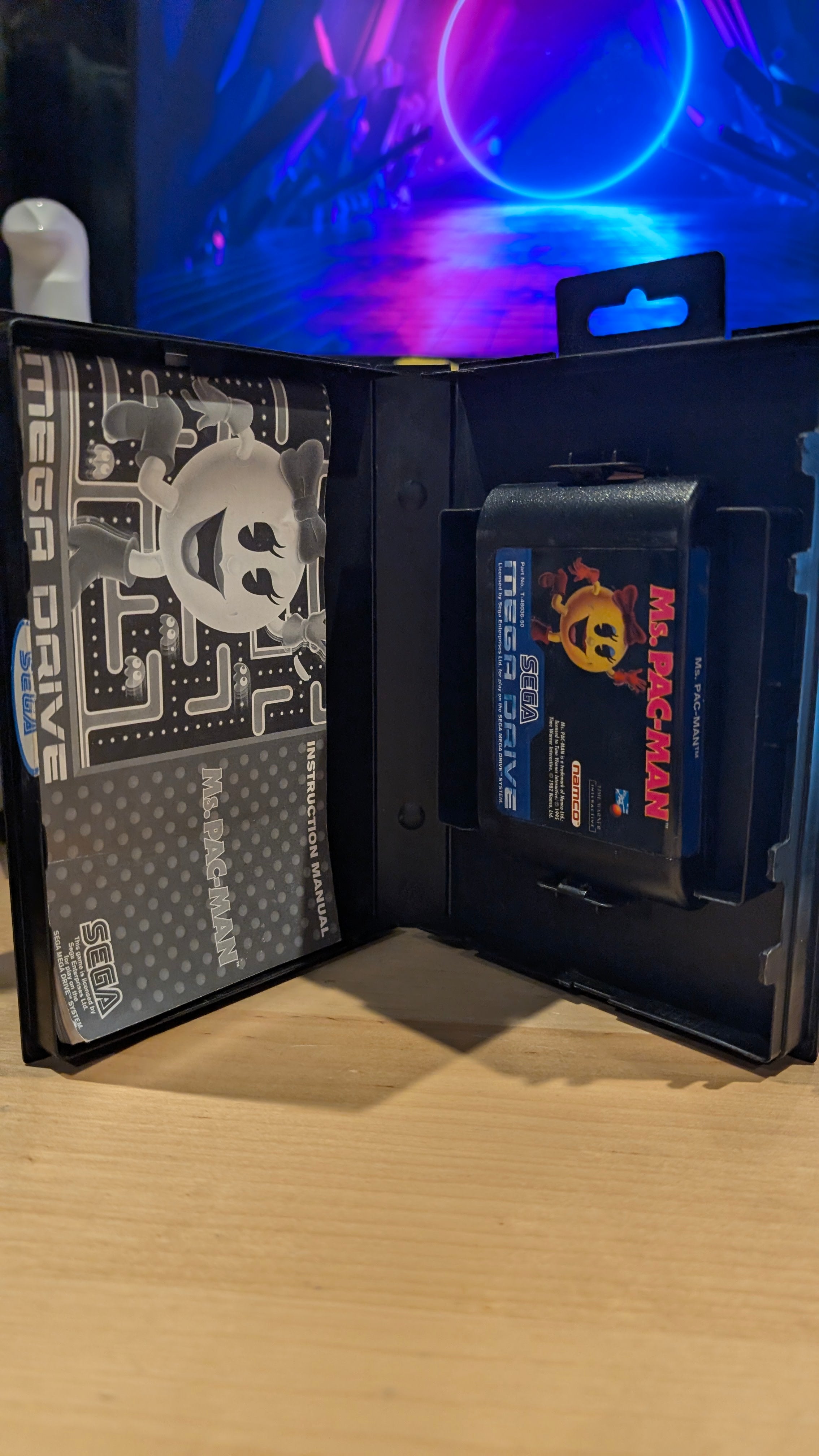 Ms. Pac-Man - Sega Mega Drive - CIB - Tested & Working