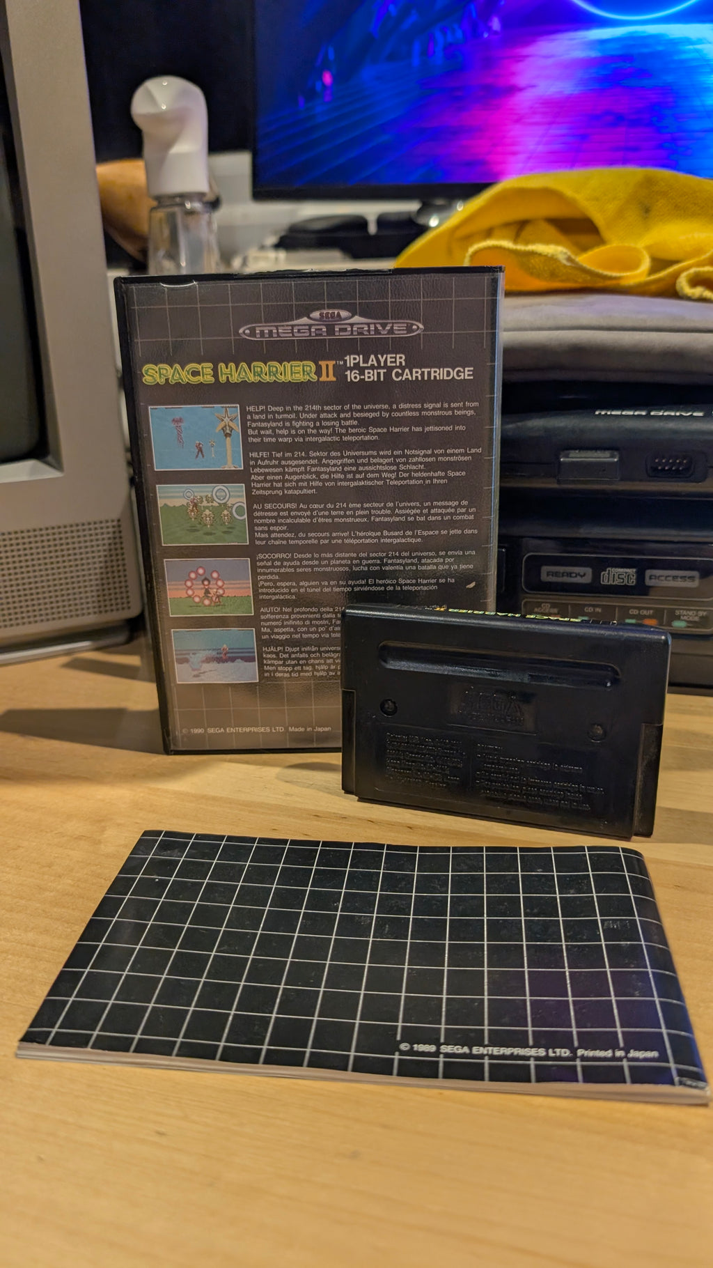 Space Harrier II - Sega Mega Drive - CIB -- Tested & Working
