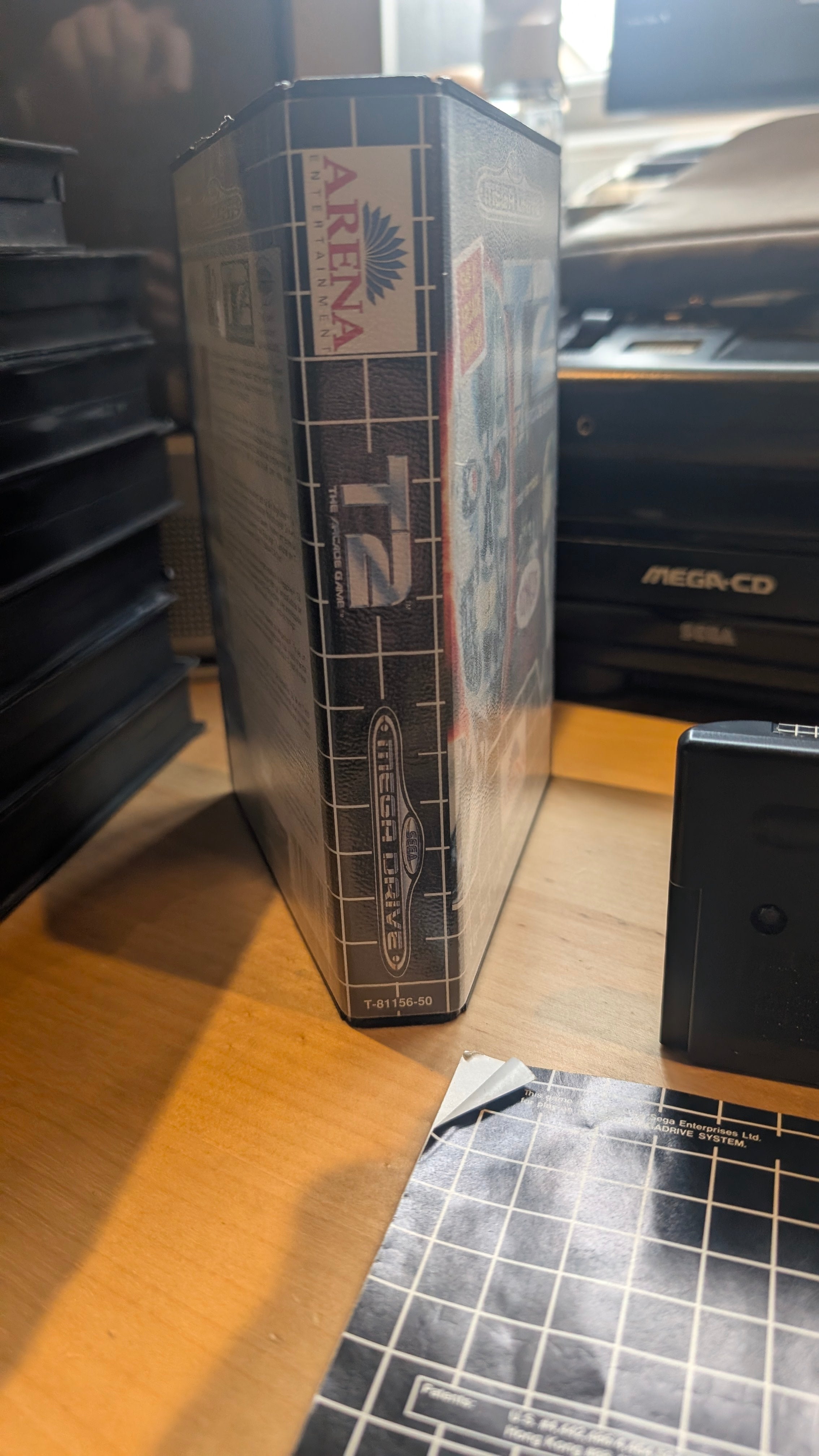 T2 Arcade -- Sega Mega Drive - CIB - Tested & Working