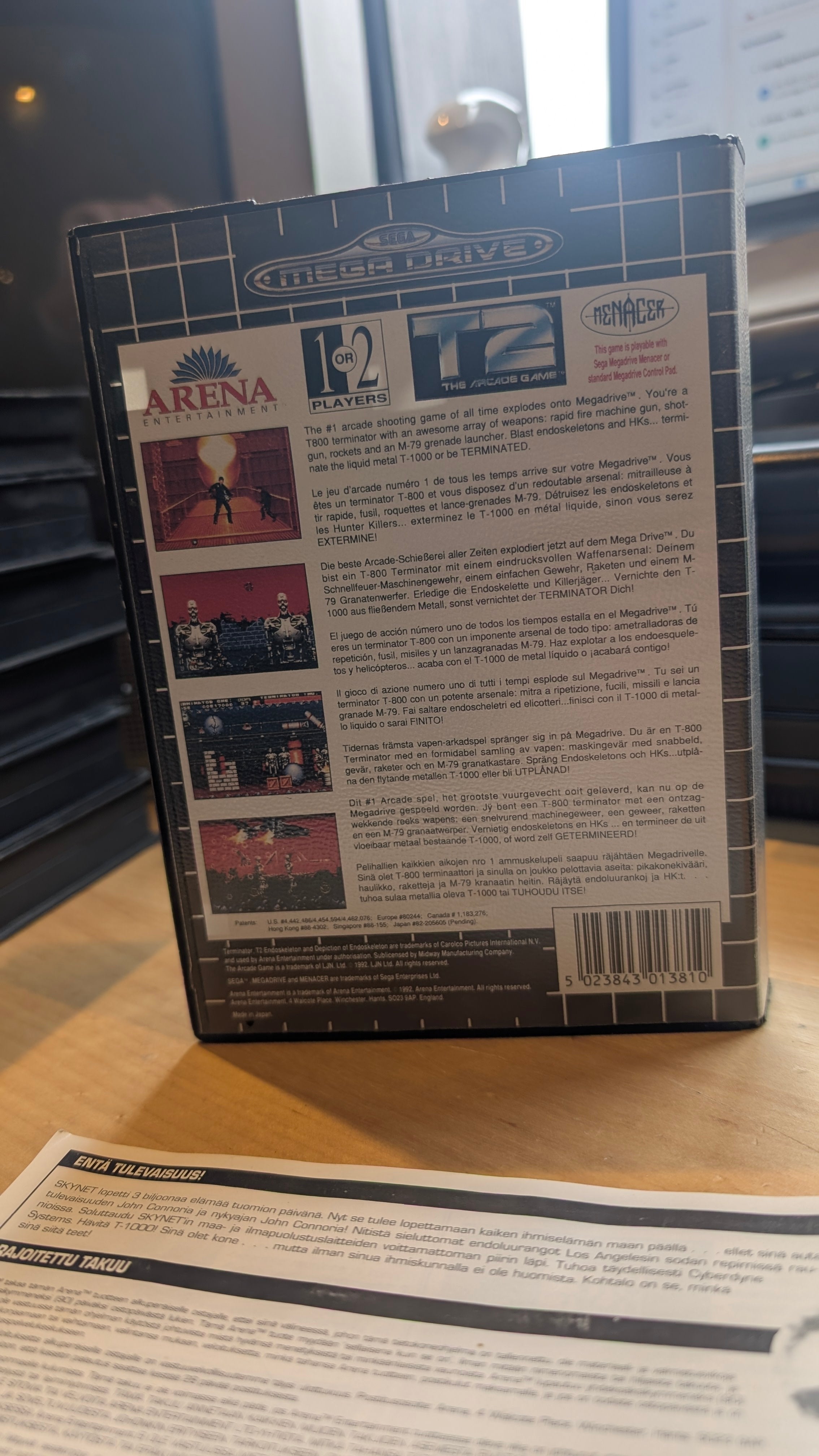 T2 Arcade - Sega Mega Drive - CIB - Tested & Working