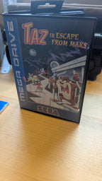 Taz In Escape From Mars - Sega Mega Drive - CIB - Tested & Working