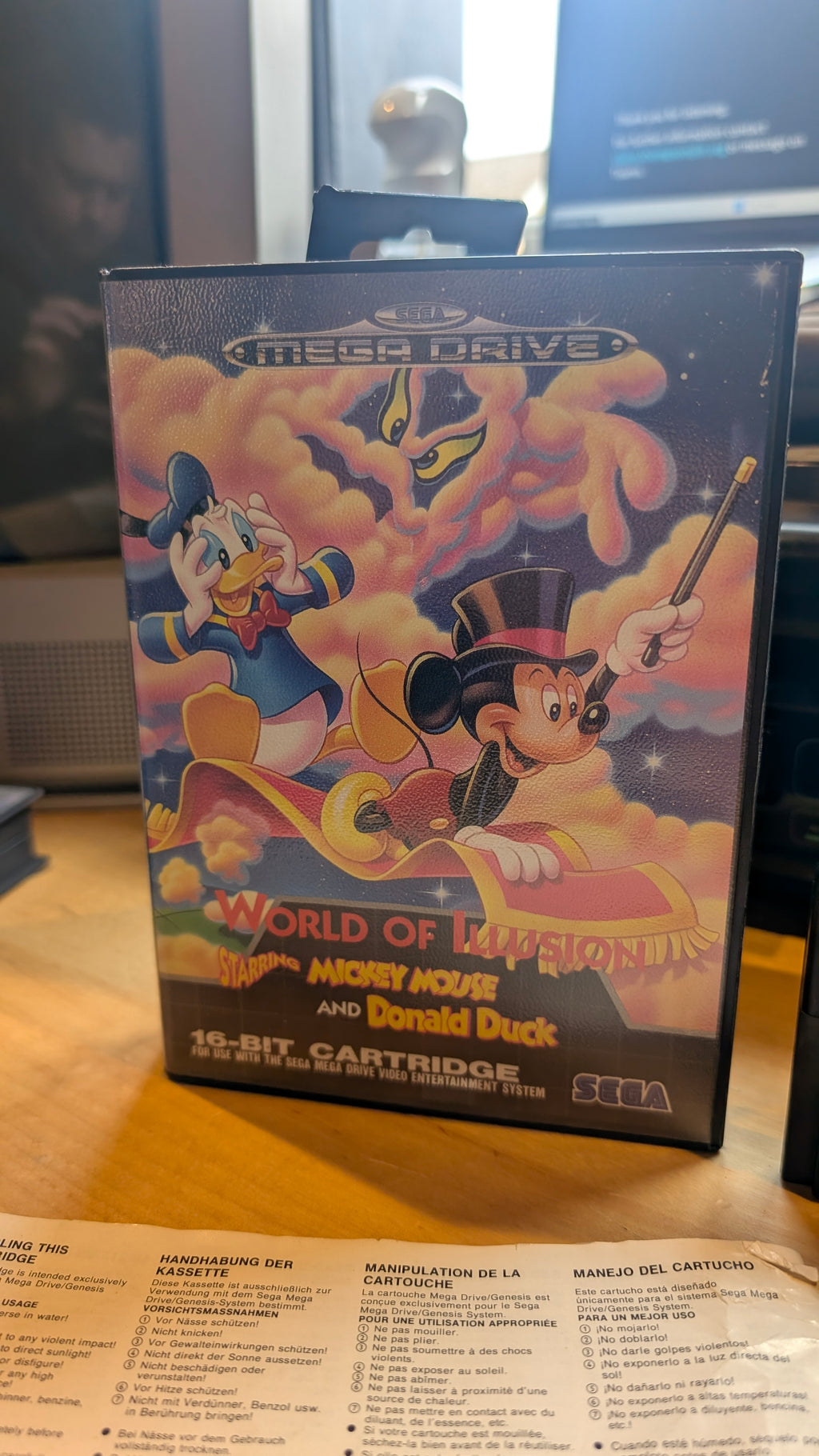 World of Illusion Starring Mickey Mouse and Donald Duck - Sega Mega Drive - CIB