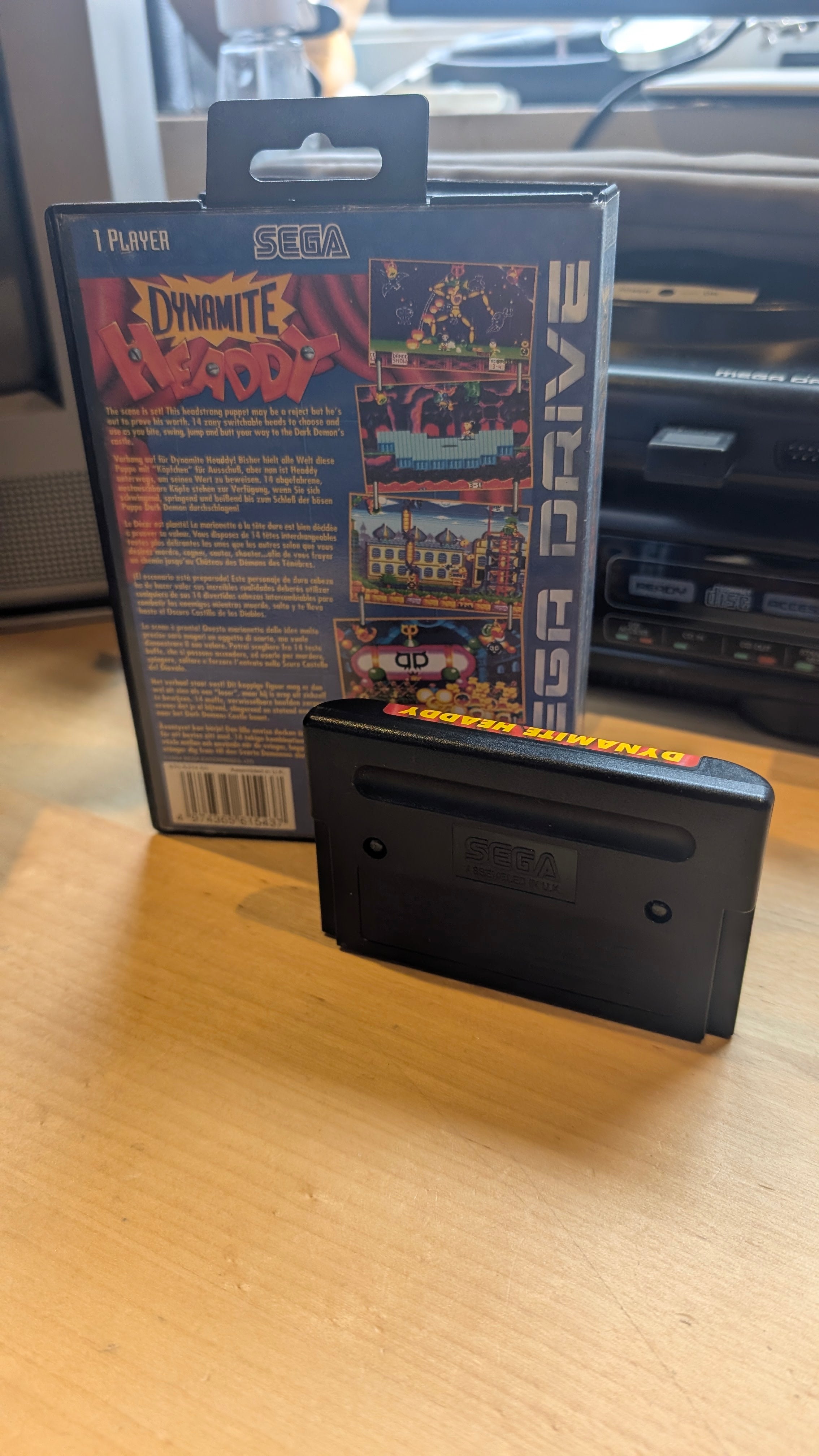 Dynamite Headdy - Sega Mega Drive - Boxed No Manual - VGC - Tested & Working