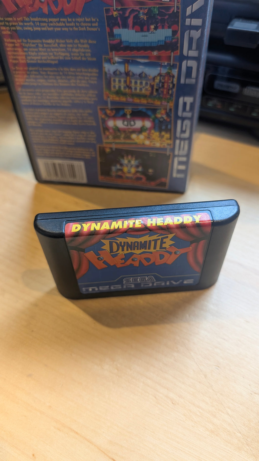 Dynamite Headdy - Sega Mega Drive - Boxed No Manual - VGC - Tested & Working